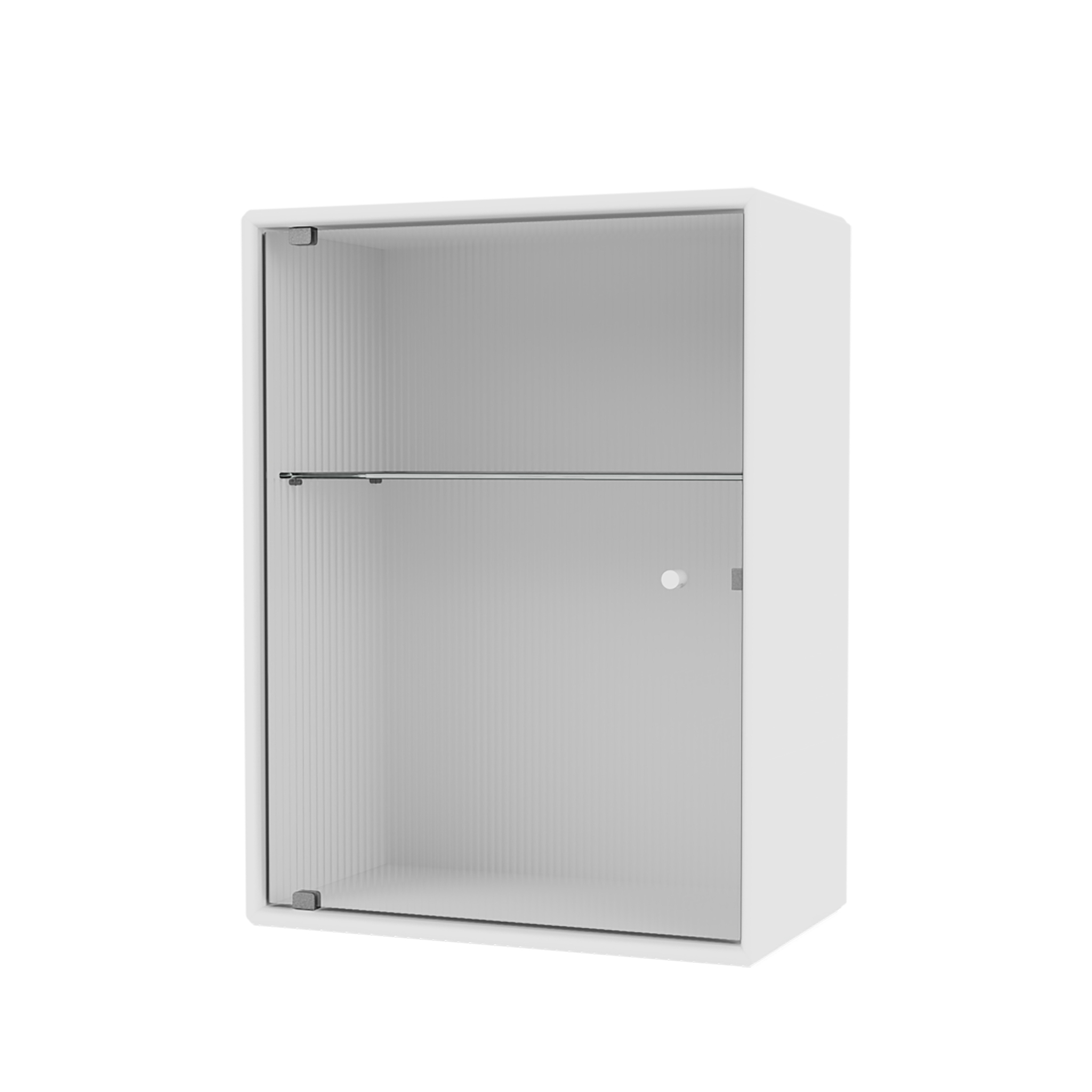 MONTANA // RIPPLE - KLEINER BADEZIMMERSCHRANK | 101 NEW WHITE | SCHWEBEND