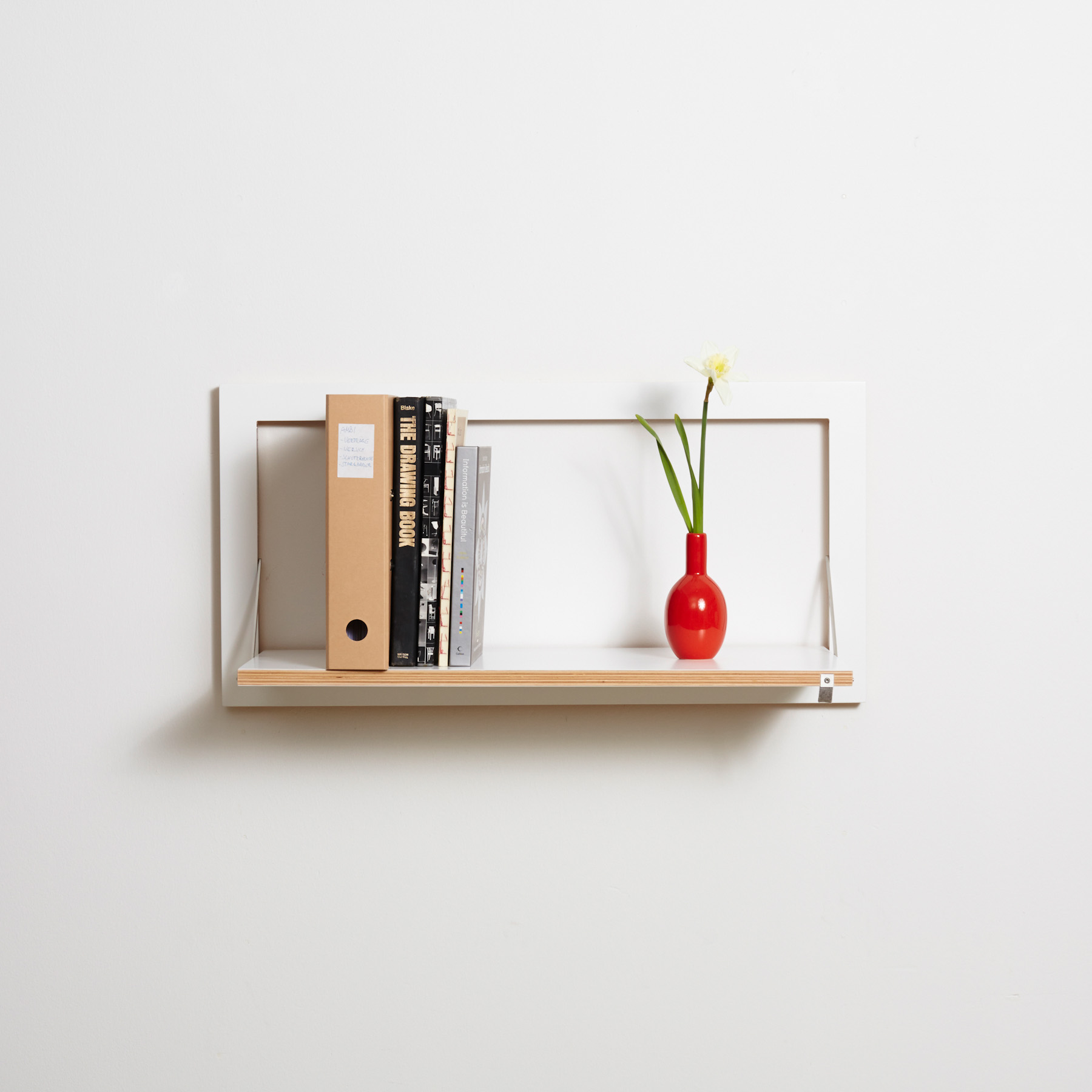 AMBIVALENZ // FLÄPPS - SHELF | 80X40-1 | WHITE