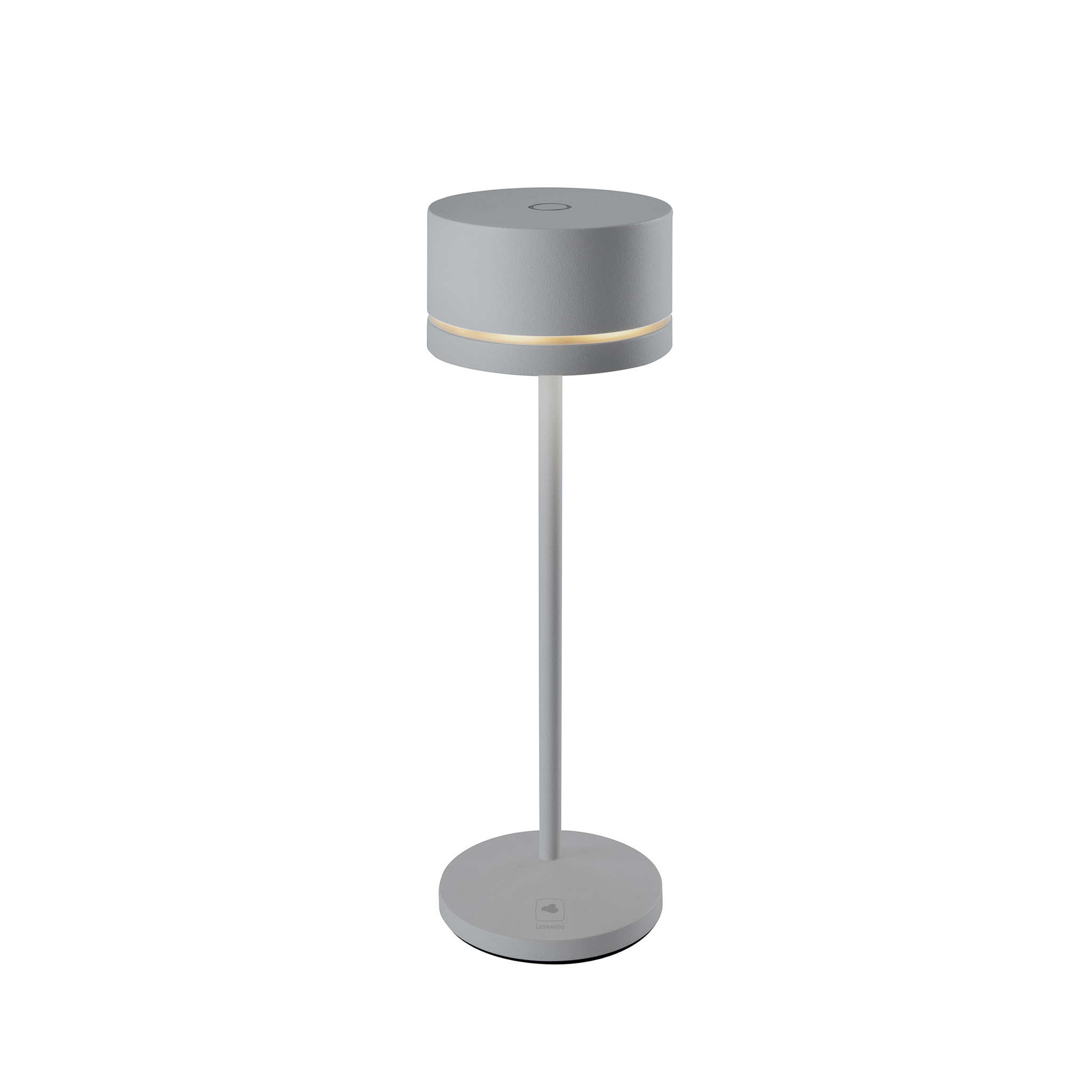 LEONARDO // MONZA - BATTERY-POWERED TABLE LAMP | GREY