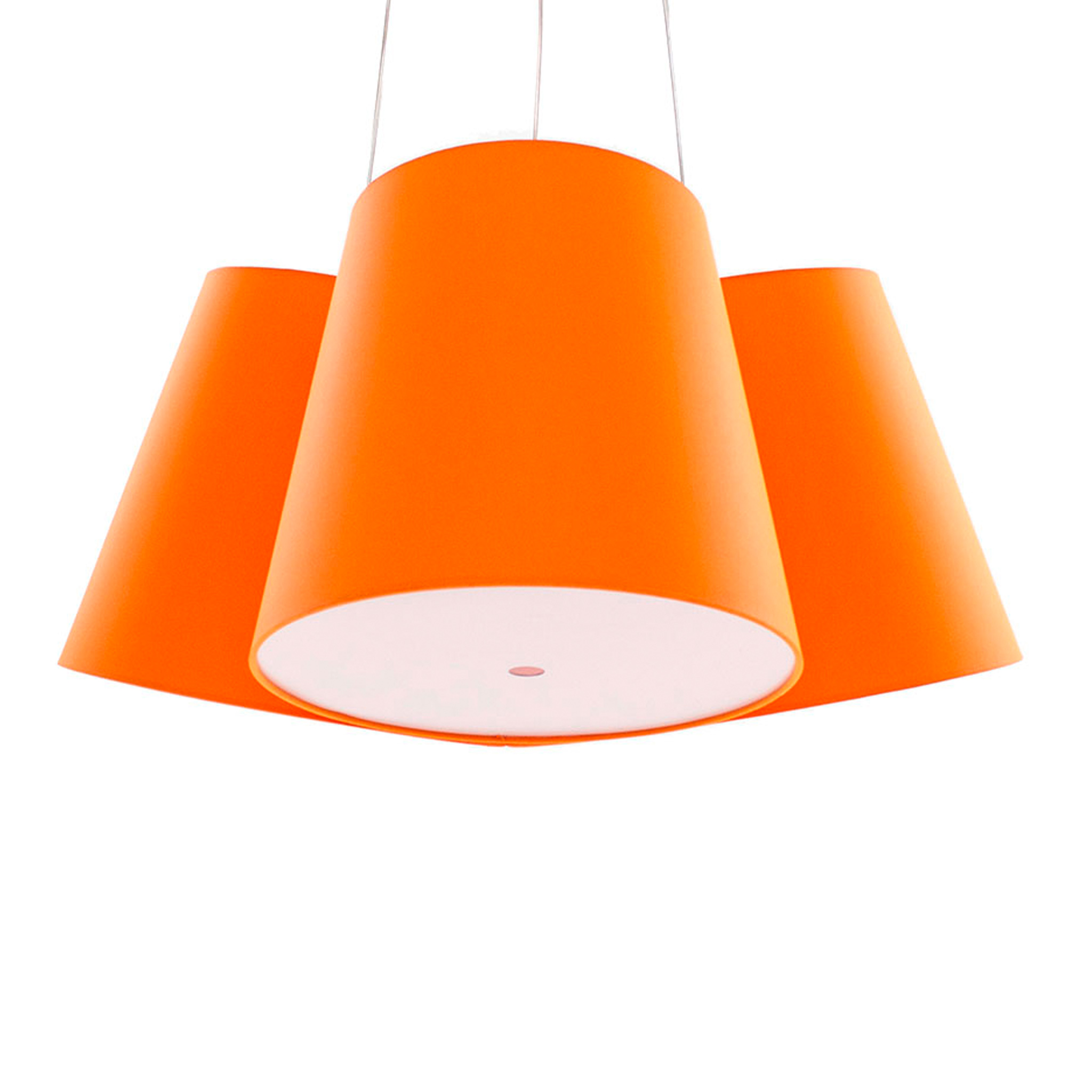 frauMaier // Cluster (3 shades) - Pendant lamp, orange