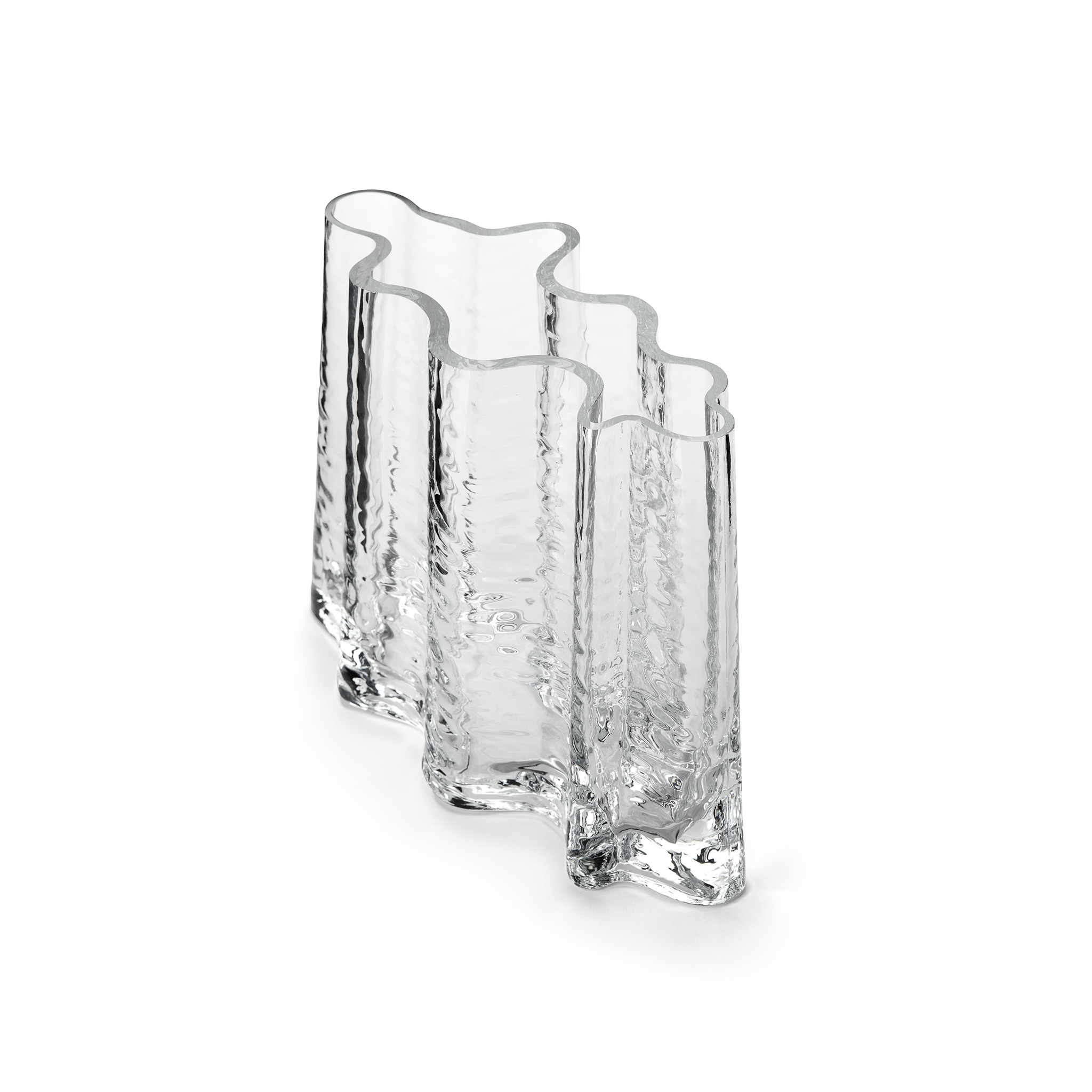 COOEE // GRY WIDE VASE - 24CM | CLEAR