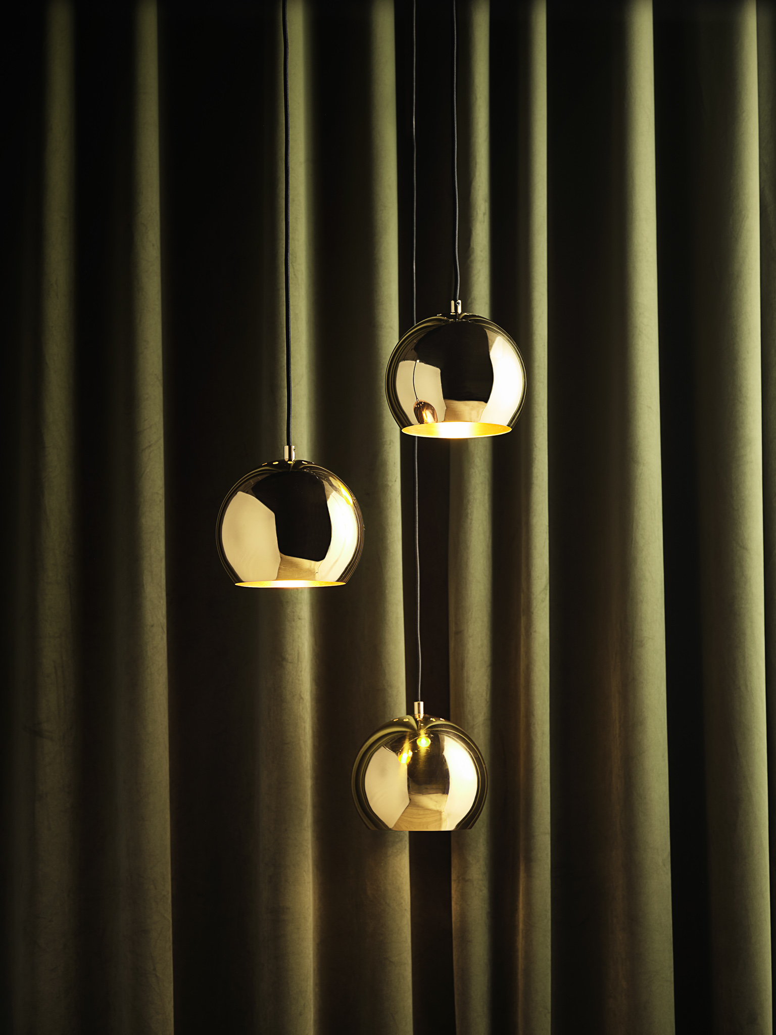 FRANDSEN // BALL PENDANT Ø18 EU - PENDELLEUCHTE | SOLID BRASS