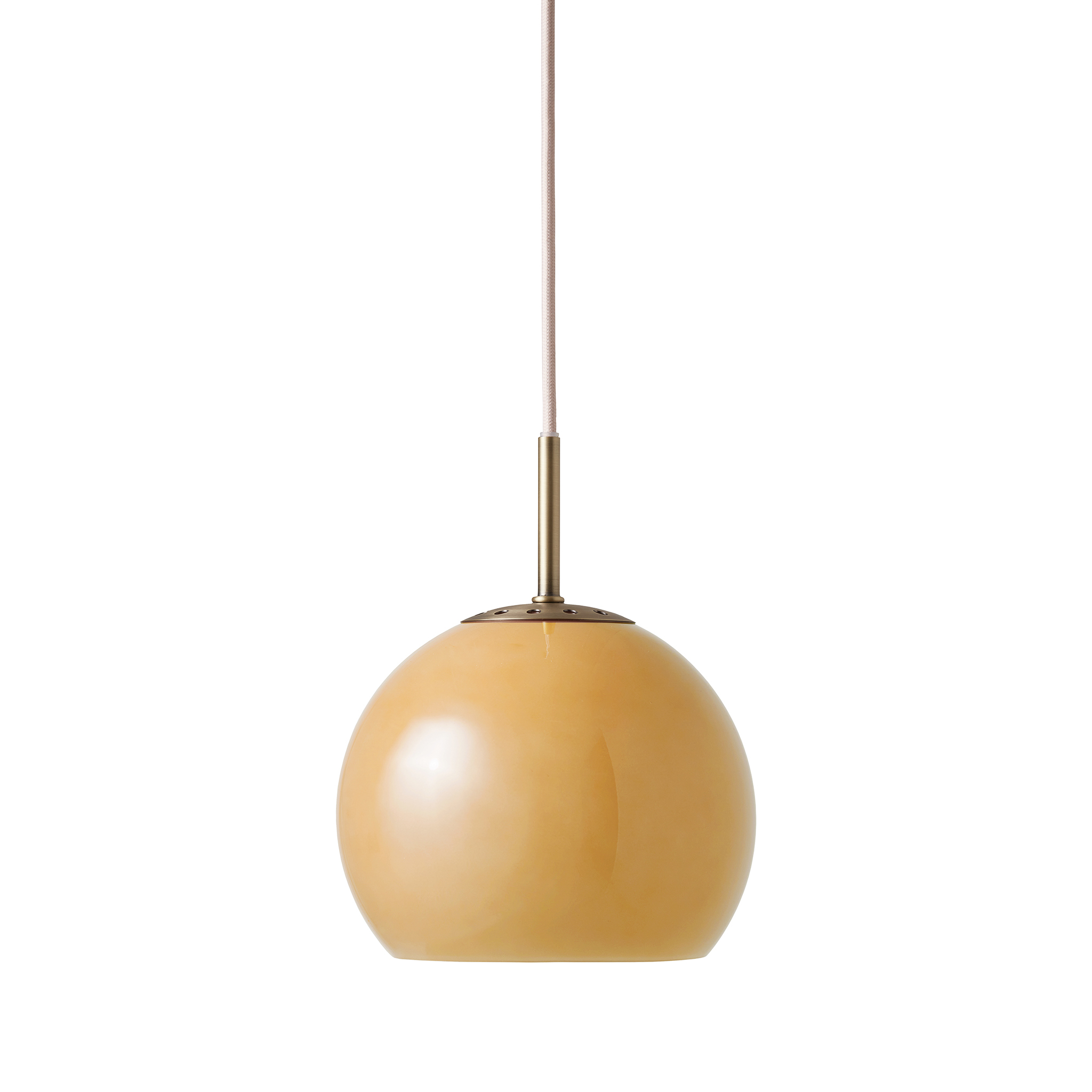 FRANDSEN // BALL GLASS PENDANT Ø18 EU - PENDELLEUCHTE | AMBER