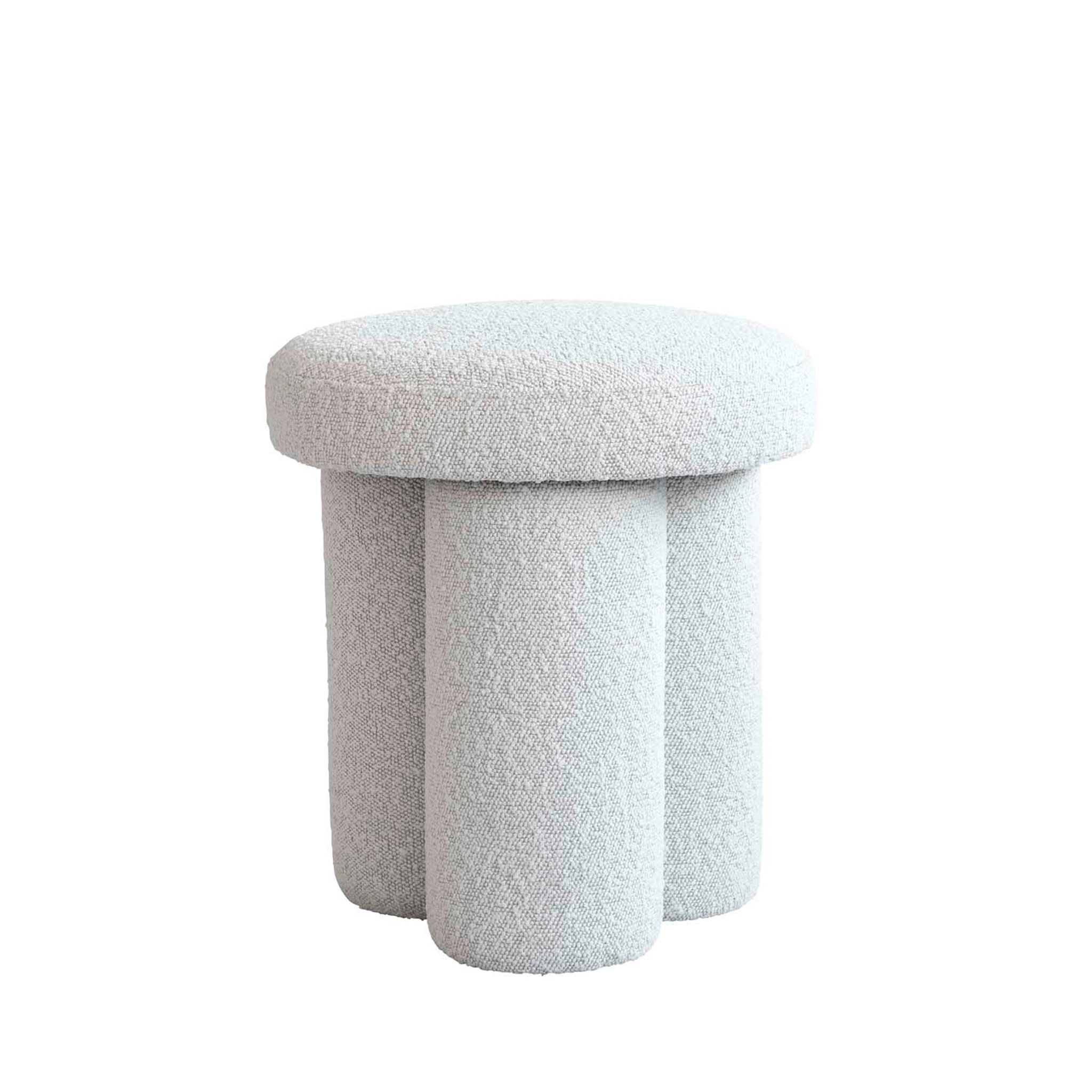 101 COPENHAGEN // BIG FOOT STOOL - HOCKER | OFF WHITE