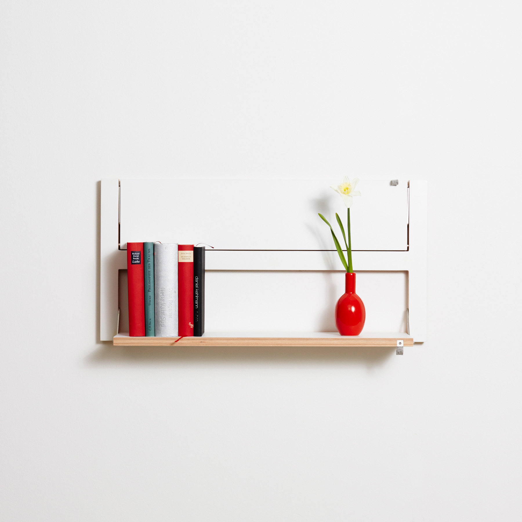 AMBIVALENZ // FLÄPPS - SHELF | 80X40-2 | WHITE