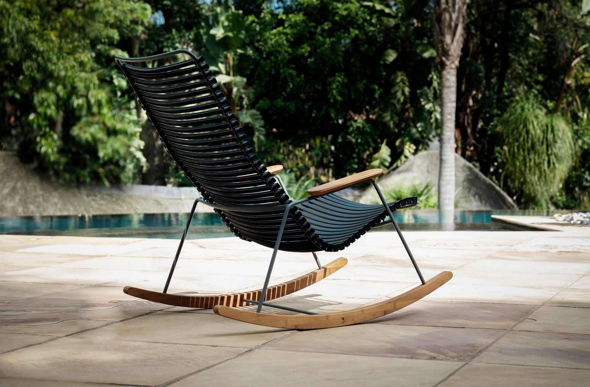 Houe // CLICK Rocking Chair - black