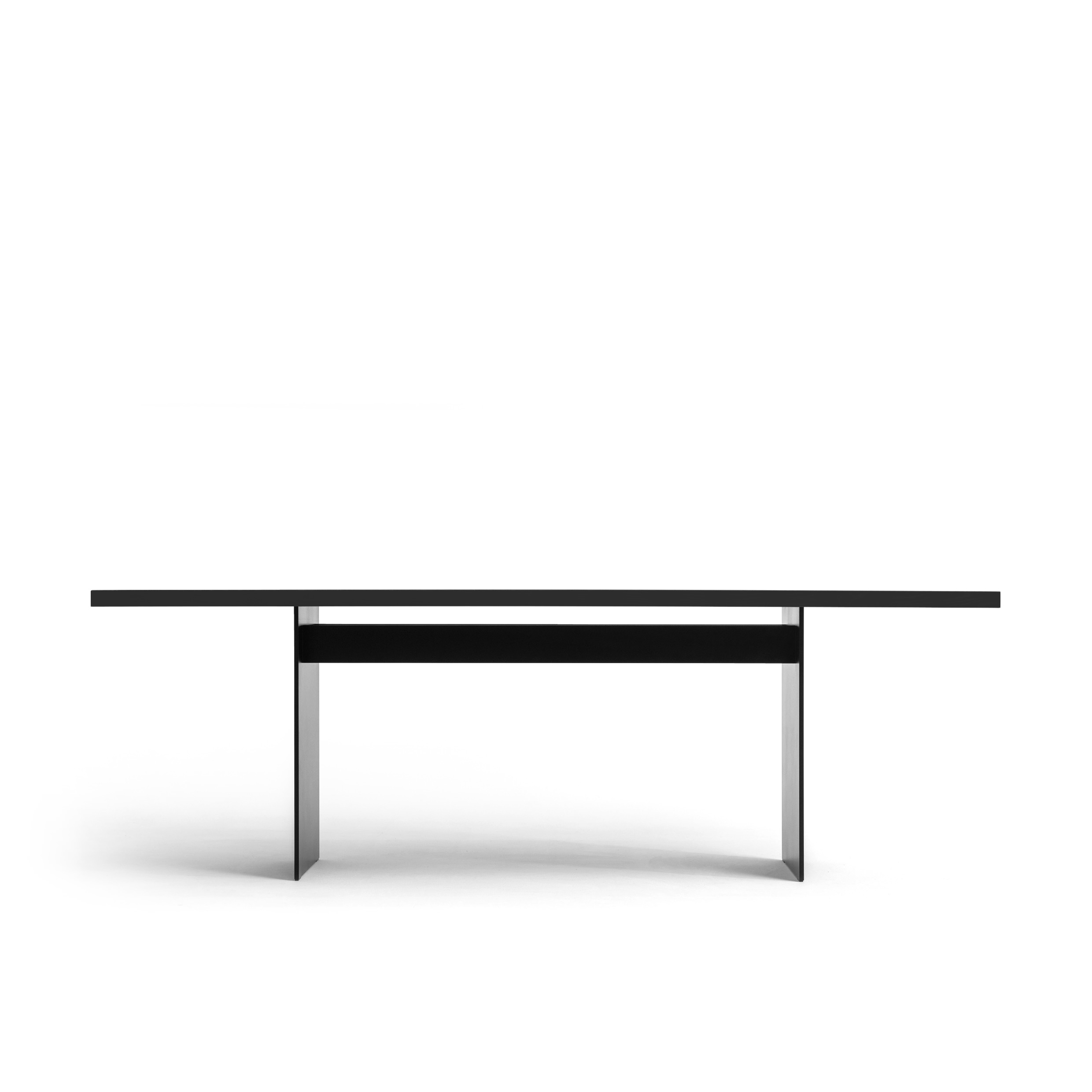 FORM EXCLUSIV // KUNO - TISCH | FENIX | SCHWARZ  - SLEEK BLACK - SCHWARZ - 240CM X 100CM X 4CM