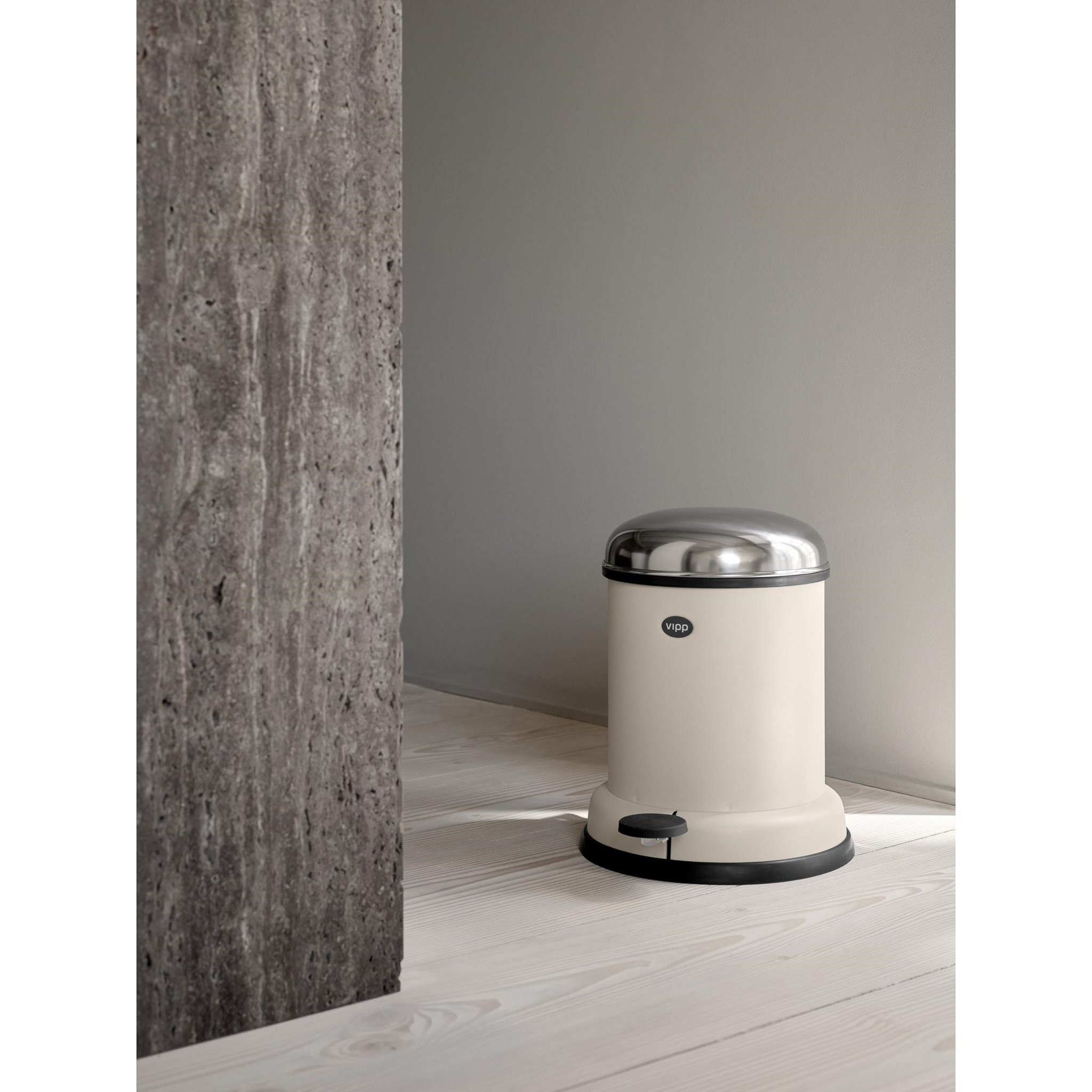 VIPP 13 // PEDAL BIN - 4 L | BEIGE