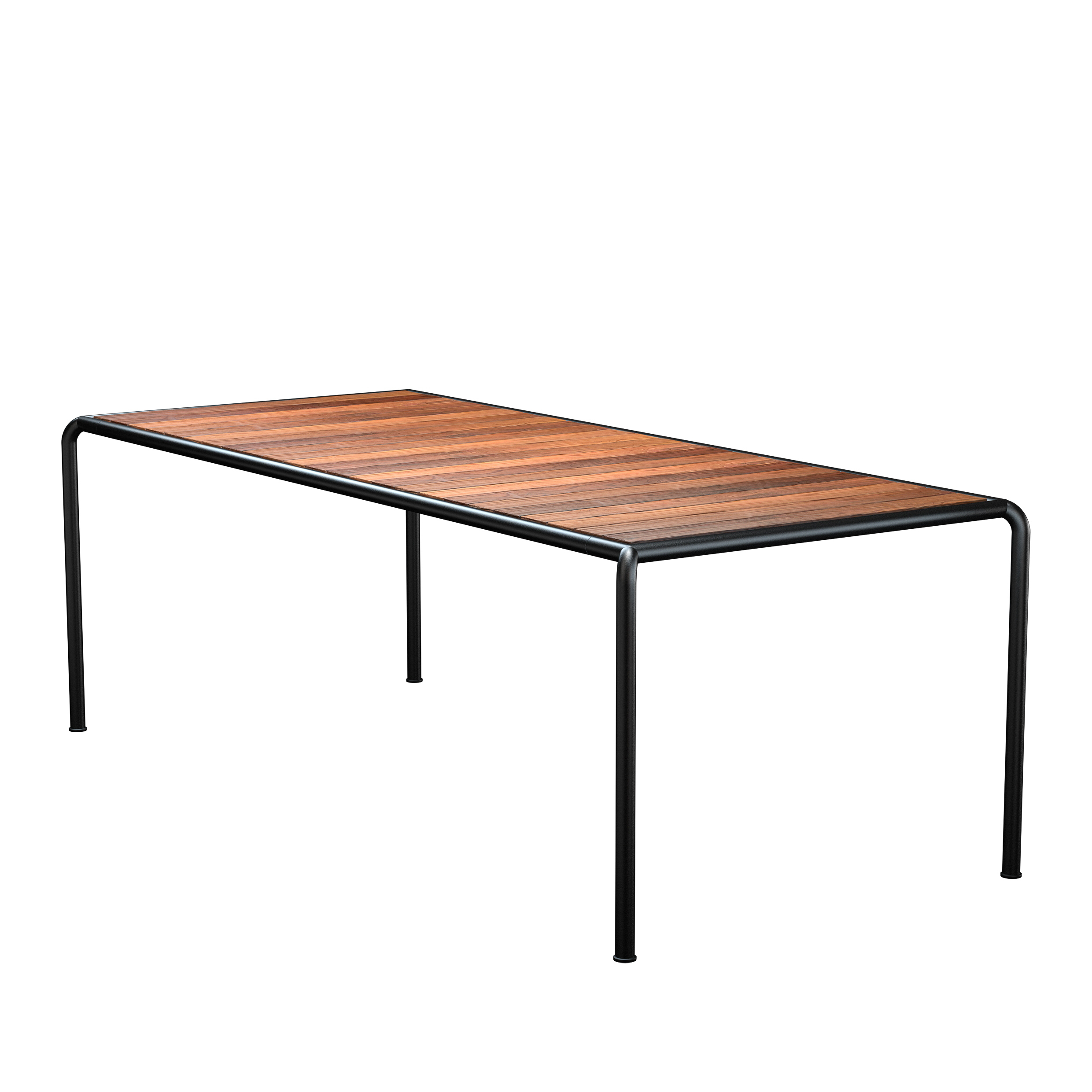 Houe // AVANTI Dining Table - Outdoor Esstisch, 222x98cm, Thermo Ash / Black