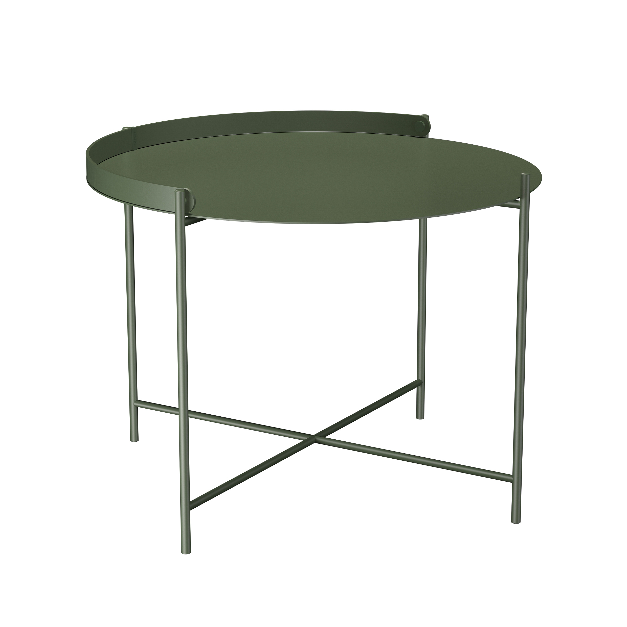 Houe // EDGE - Beistelltisch, Ø62cm, Olive green