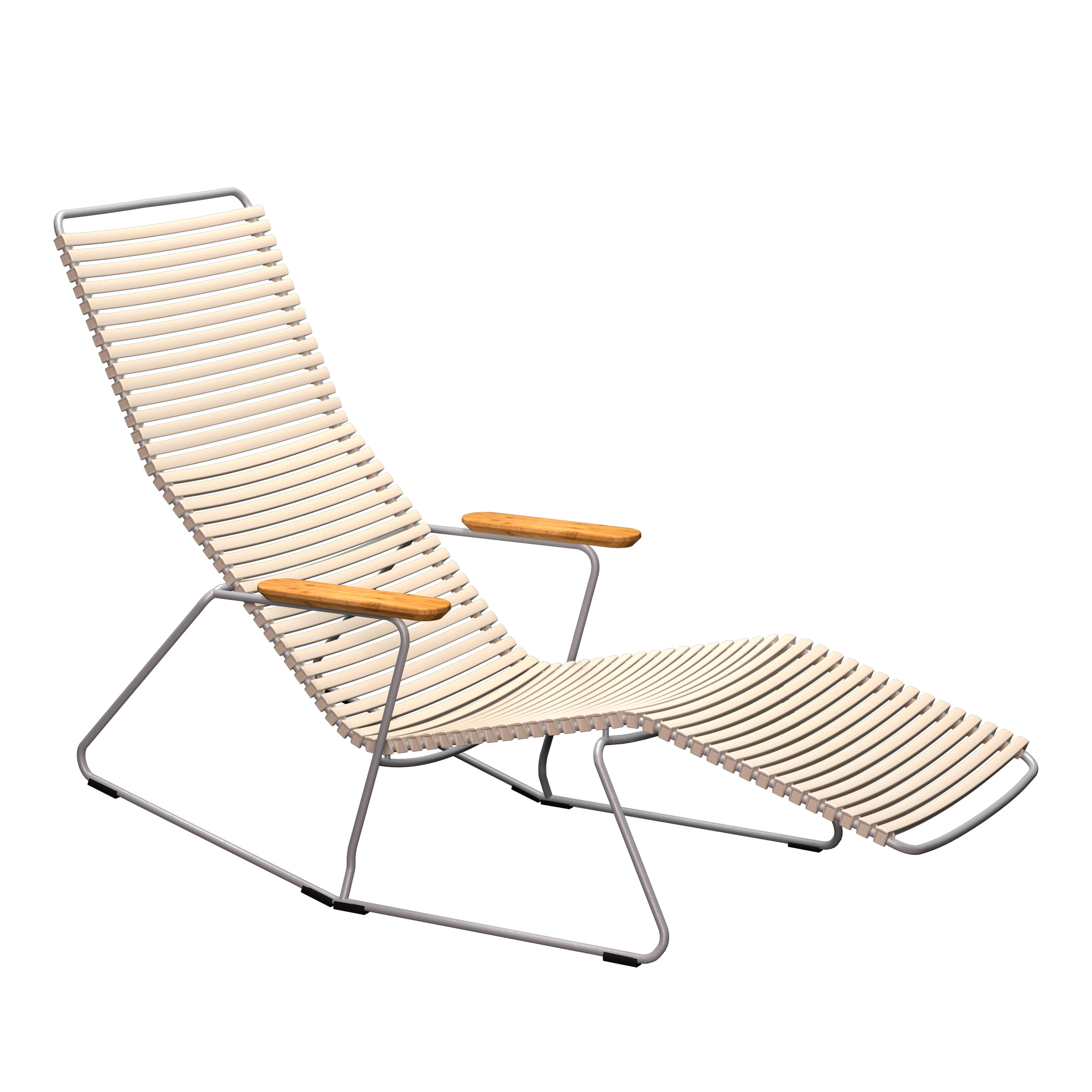 Houe // CLICK Sunrocker - Gartenliege,  Beige