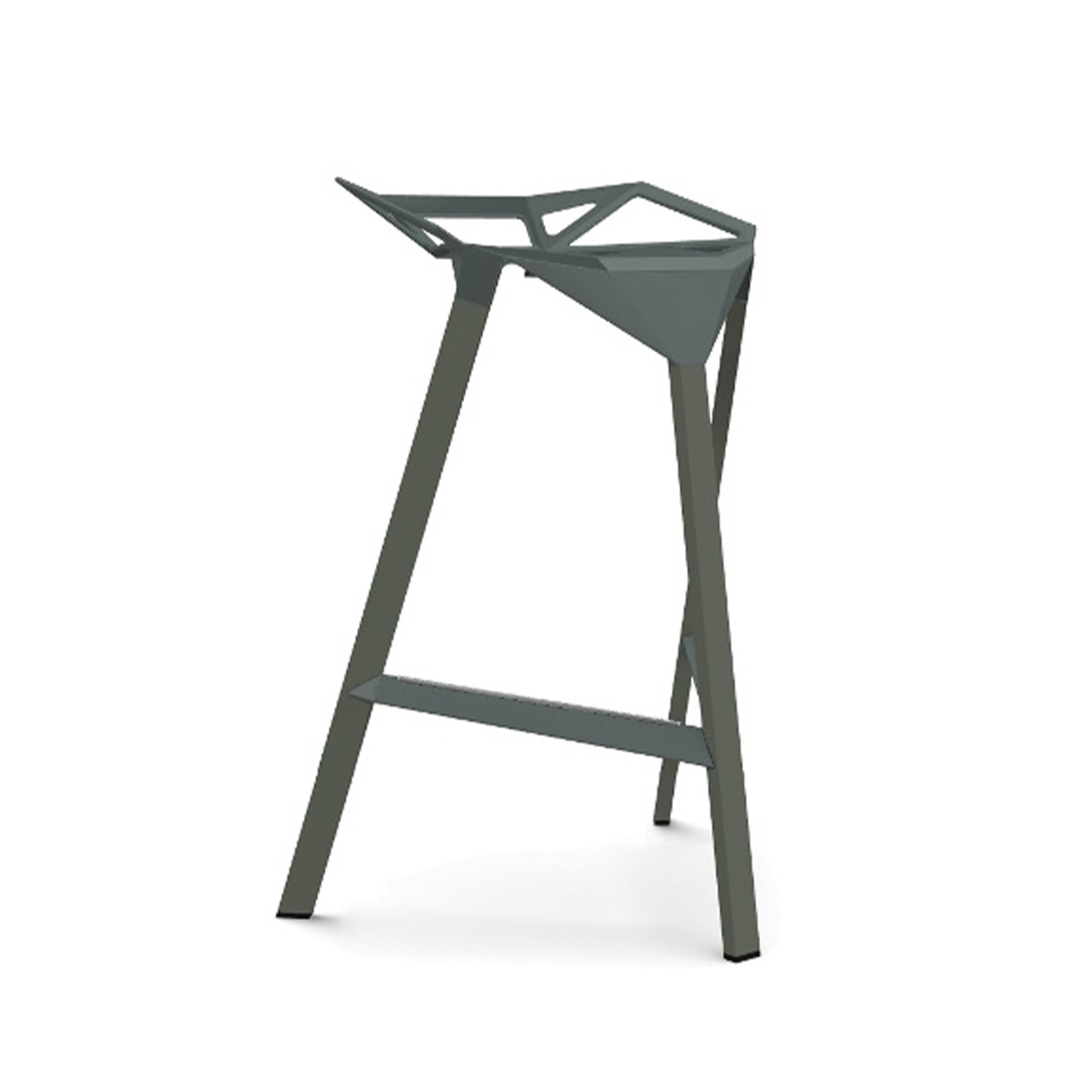 MAGIS // STOOL_ONE - BAR STOOL | MEDIUM | GREEN/GREY