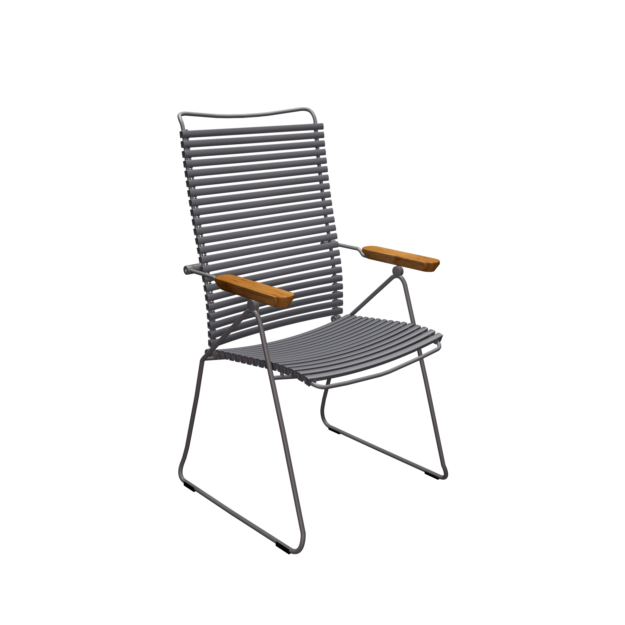 Houe // CLICK Position Chair - adjustable high-back chair, dark grey