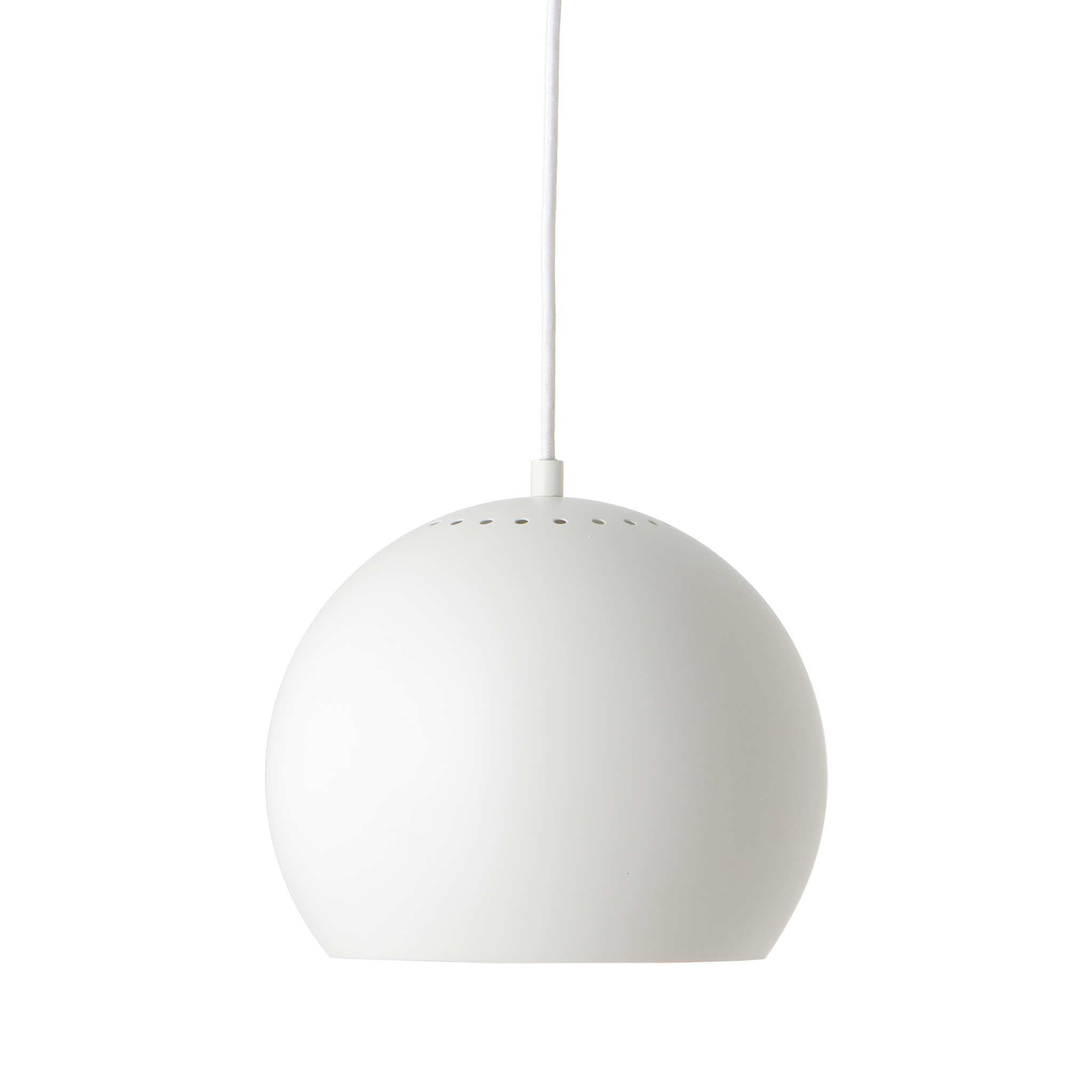 FRANDSEN // BALL PENDANT Ø25 EU - MATT WHITE