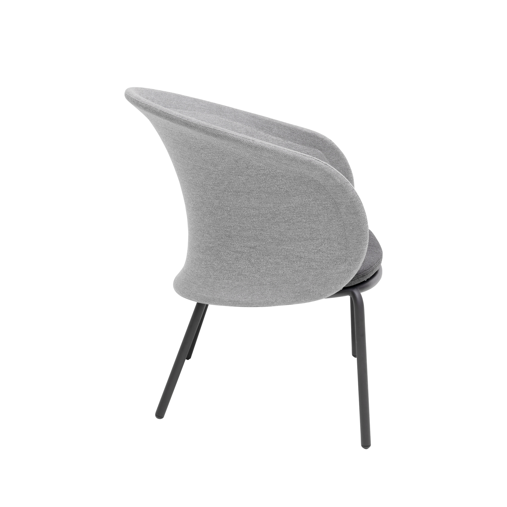 MINDO // MINDO 114 LOUNGE CHAIR - LIGHT GRAY | Soot