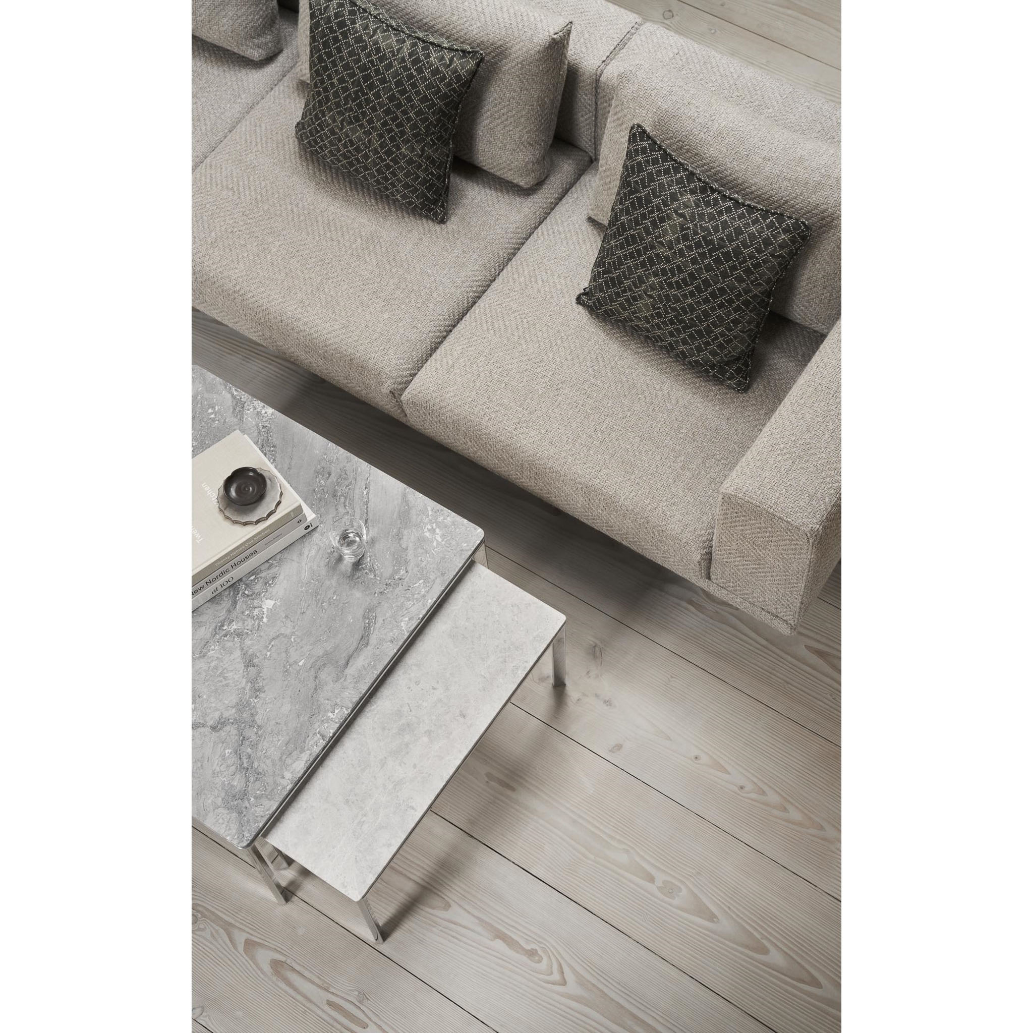 VIPP 427 // COFFEE TABLE SQUARE 80X80 | OCEAN GREY