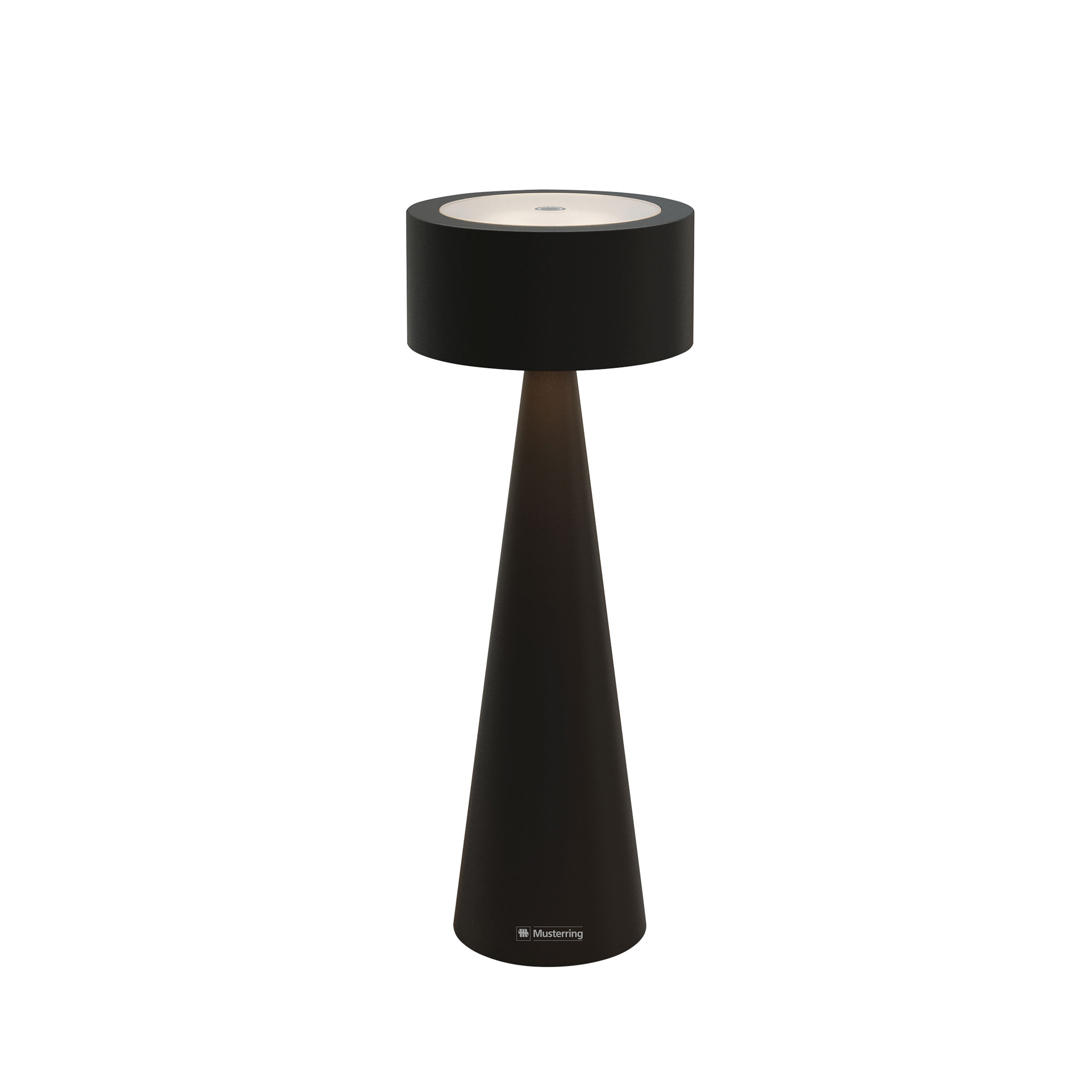 MUSTERRING // ELODY - BATTERY-POWERED TABLE LAMP | BLACK