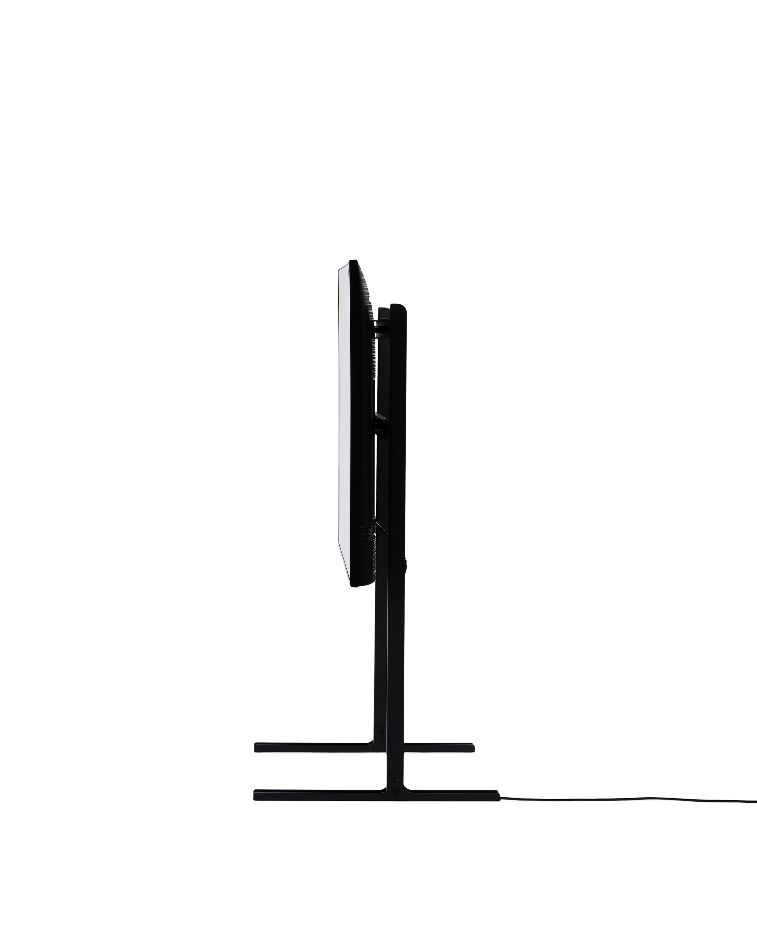 PEDESTAL // STRAIGHT TALL - TV STAND | CHARCOAL