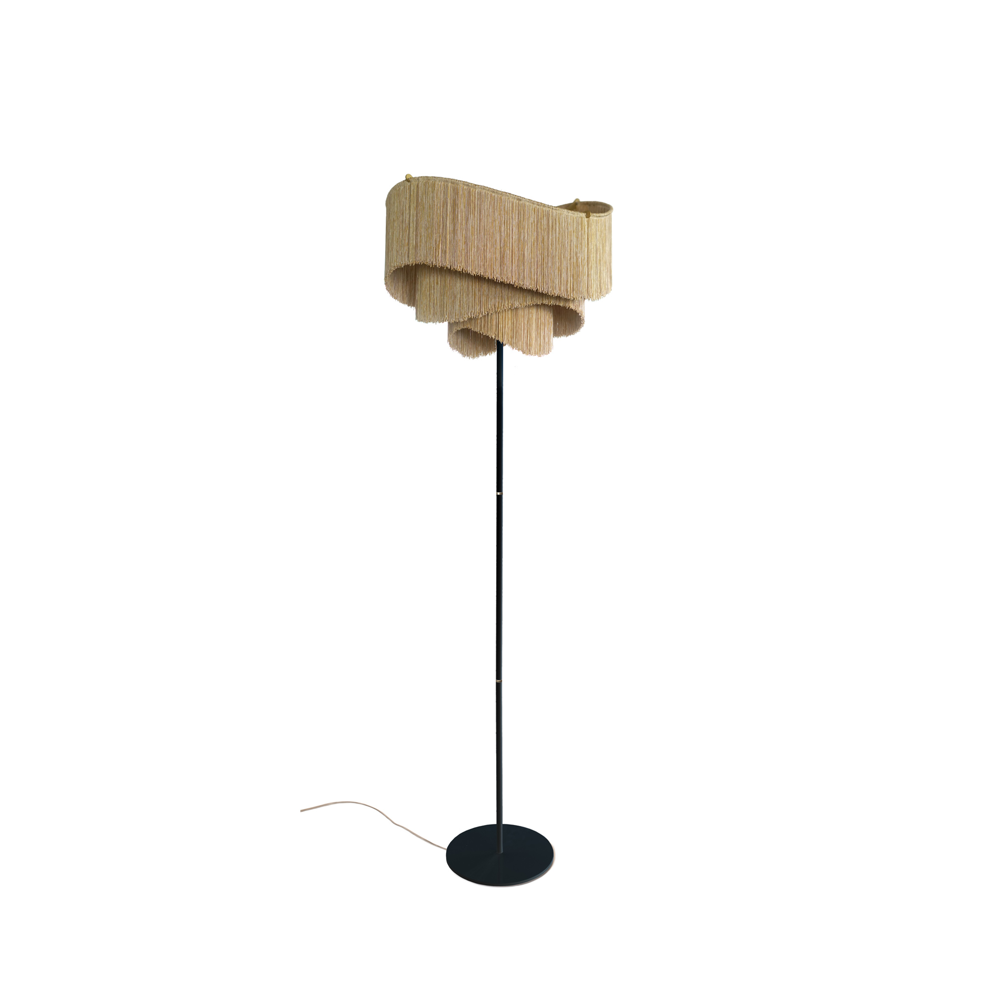 frauMaier // Maya floor - Floor lamp, gold