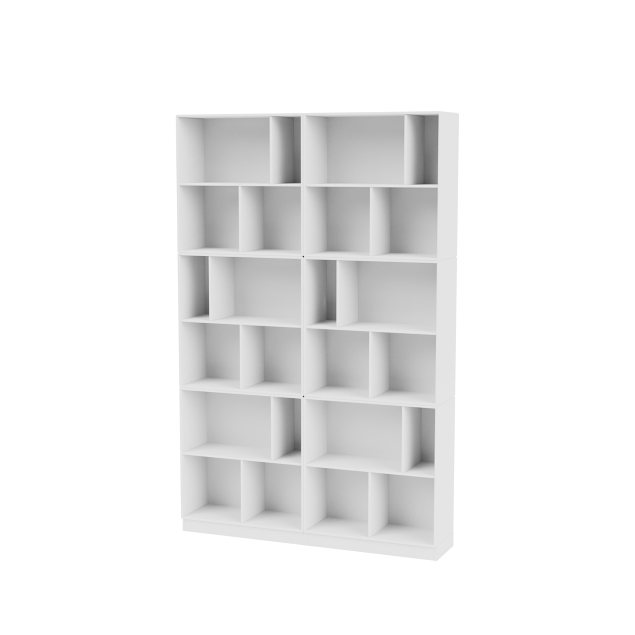 MONTANA // READ - CLASSIC BOOKSHELF | 101 NEW WHITE | PEDESTAL 7 CM