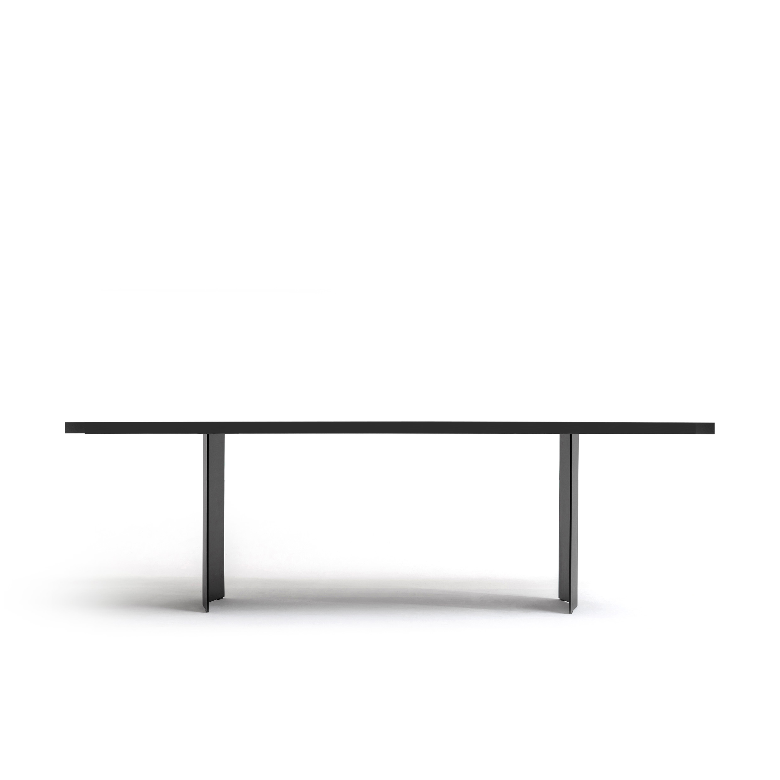 FORM EXCLUSIV // KUNO - TISCH | FENIX | SCHWARZ  - SCHWARZ - 240CM X 100CM X 4CM - SINGLE BLACK