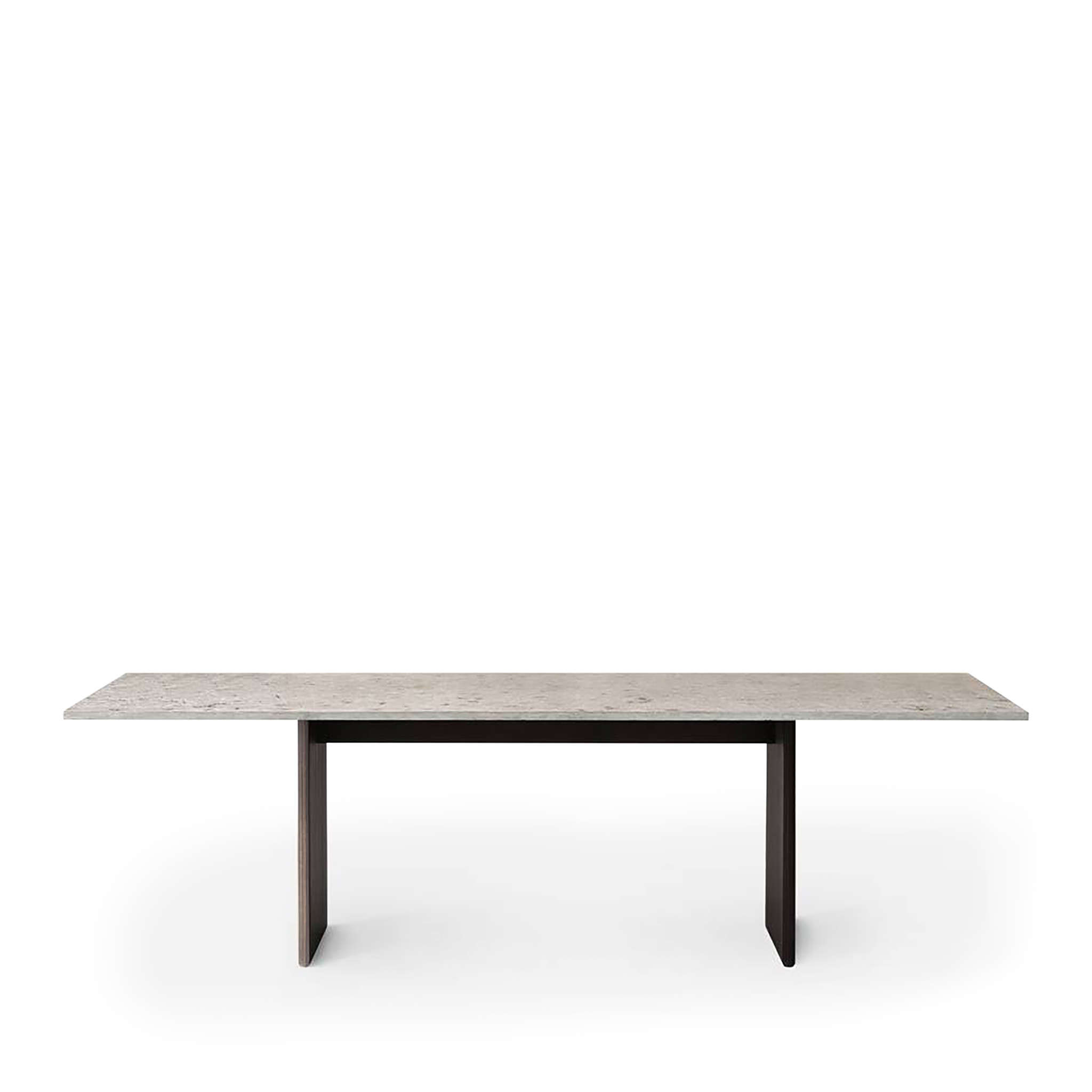 VIPP 496 // CABIN SQUARE TABLE - ESSTISCH | STONE TOP | DARK OAK