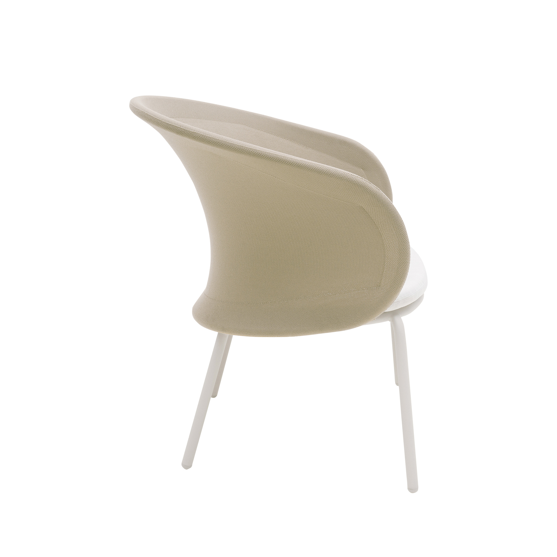 MINDO // MINDO 114 LOUNGE CHAIR - BEIGE | SILVER GREY