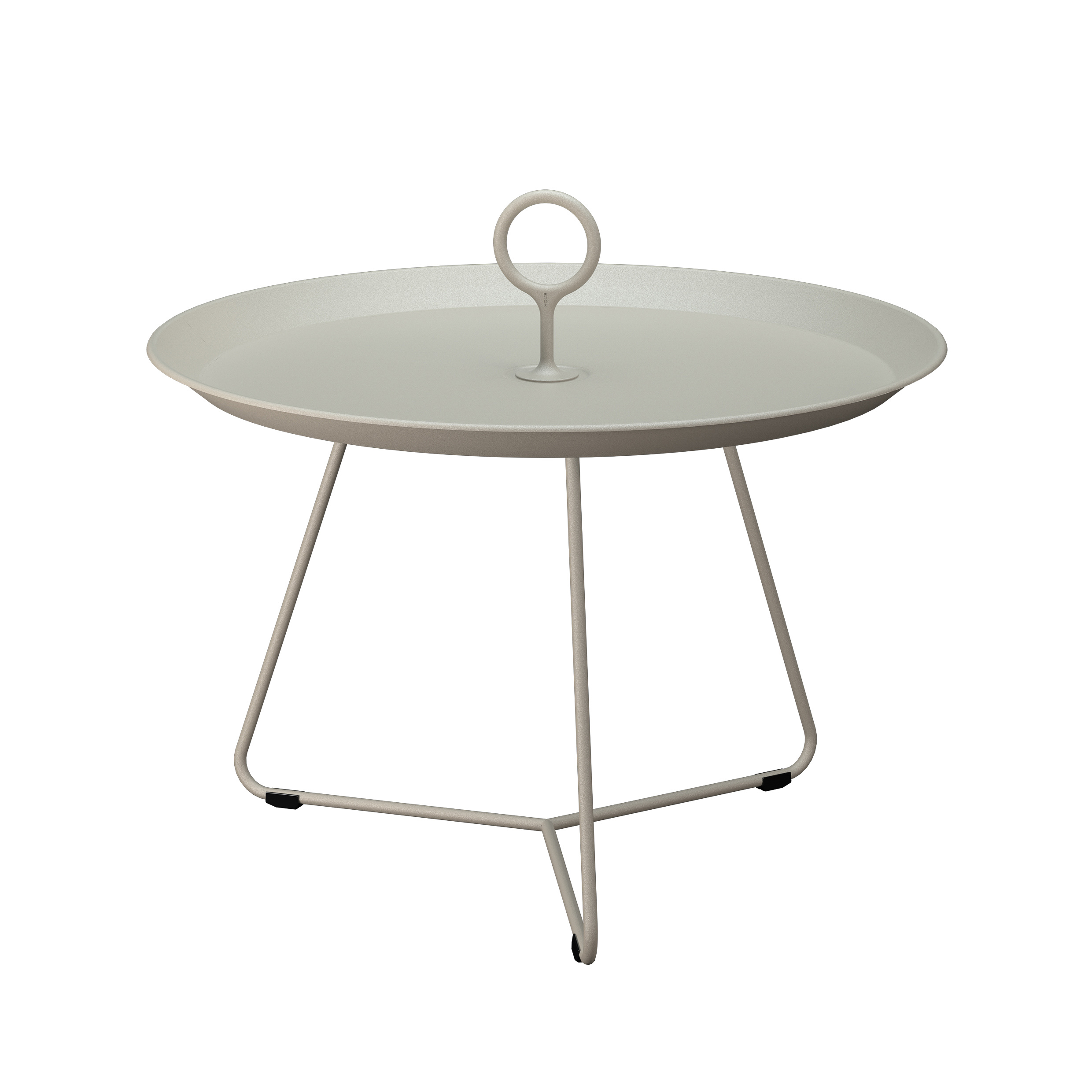 Houe // EYELET - Tray table, Ø57,5, Beige