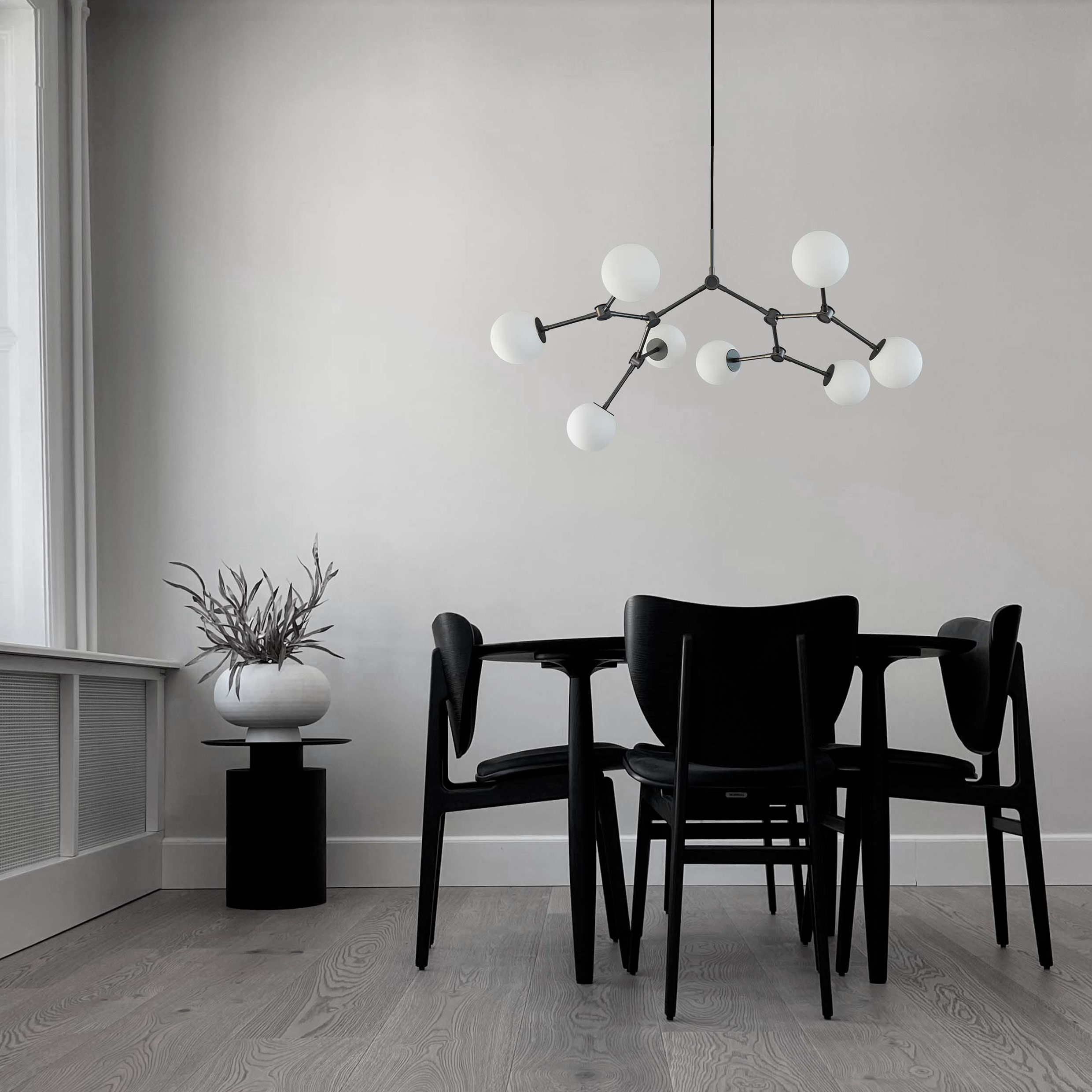 101 COPENHAGEN // DROP - CHANDELIER | MINI | BURNED BLACK