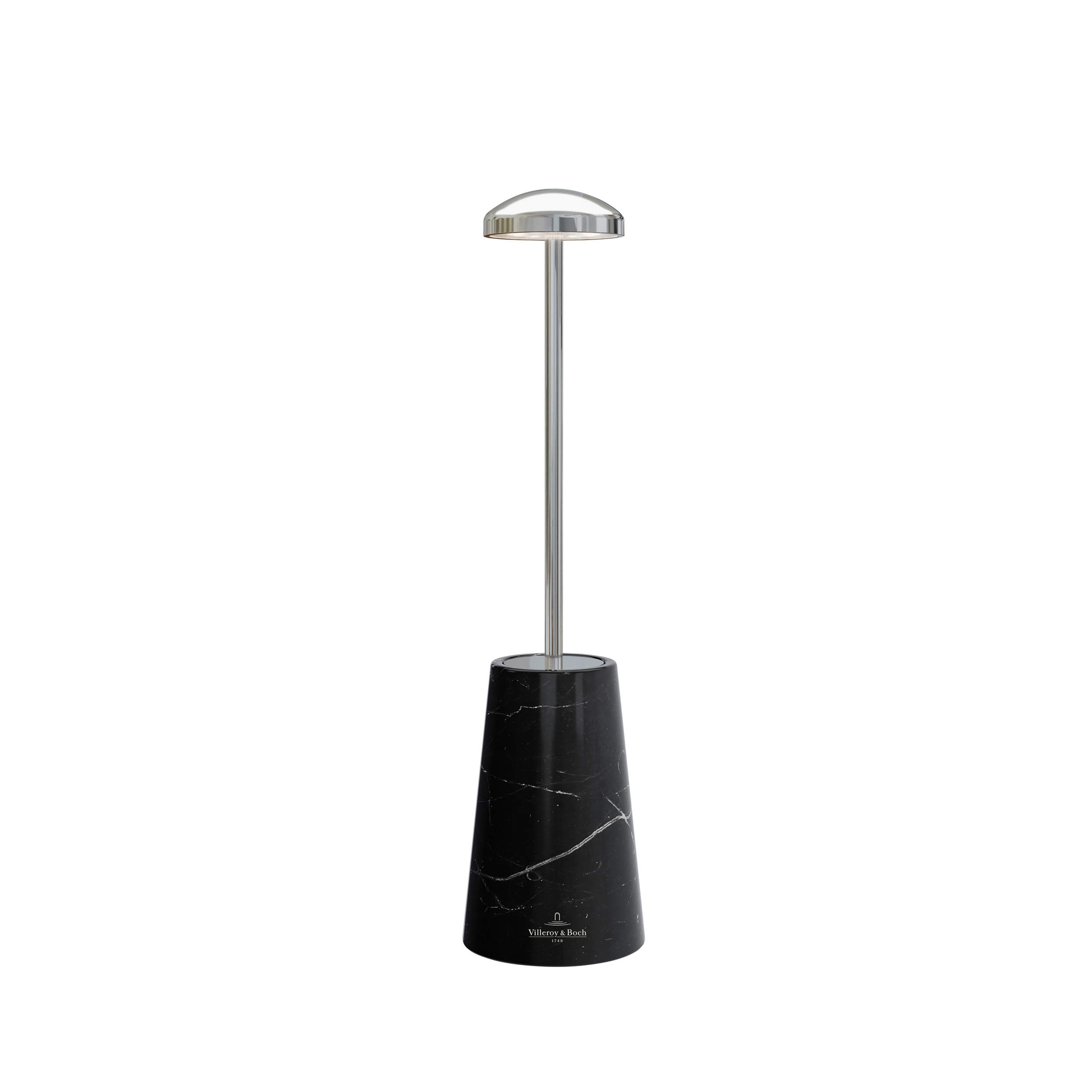 VILLEROY & BOCH // SIENNA - TABLE LAMP | BLACK/CHROME