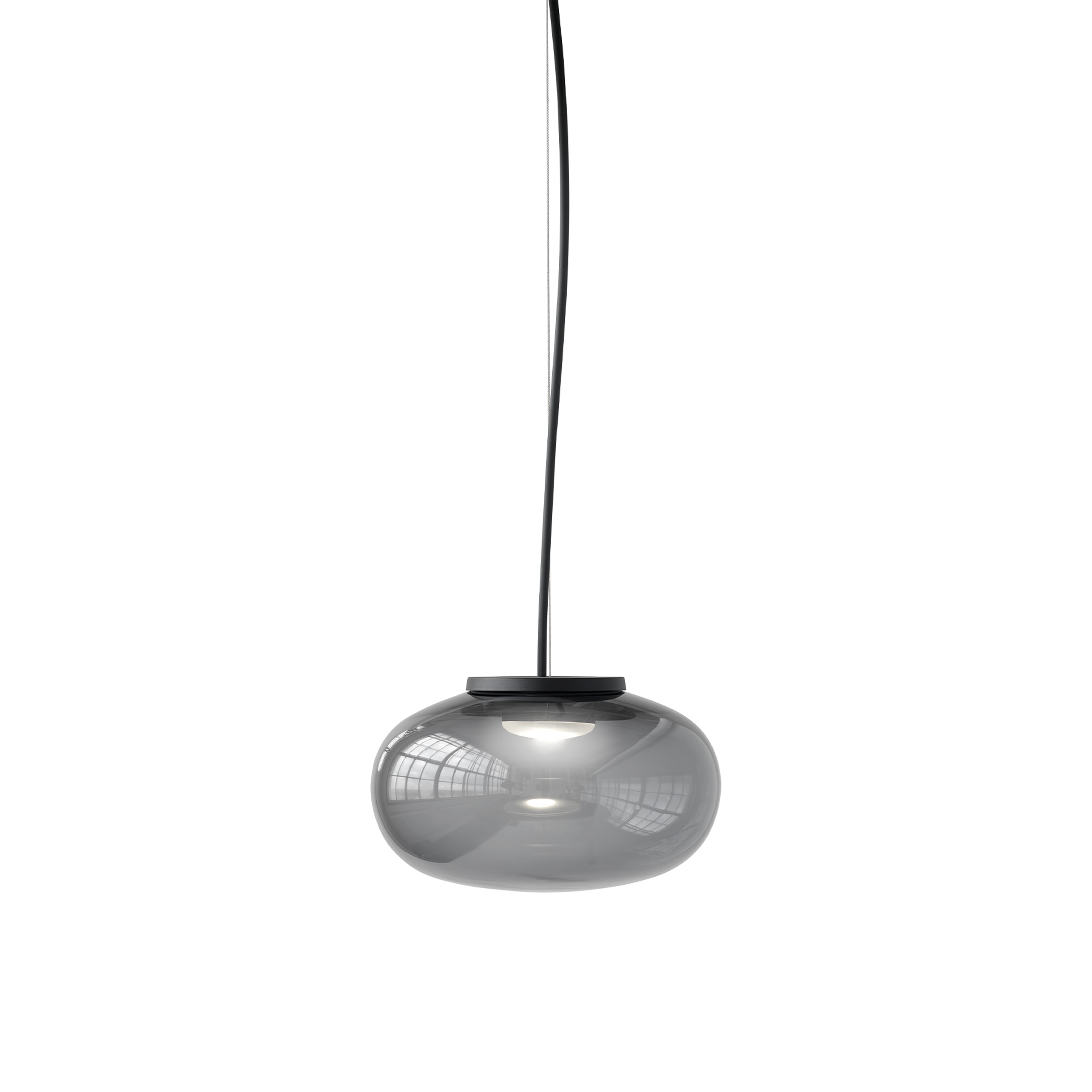 NEW WORKS // KARL-JOHAN PENDANT LED - PENDANT LAMP | ø 23 CM | BLACK