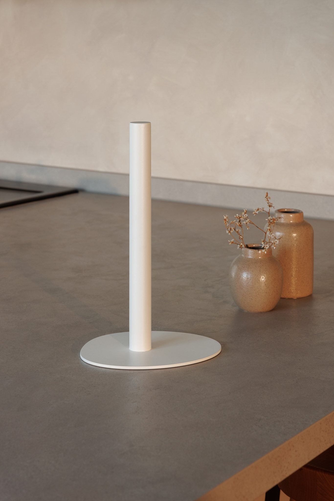 METALLBUDE // IVANA - PAPER TOWEL HOLDER - WHITE