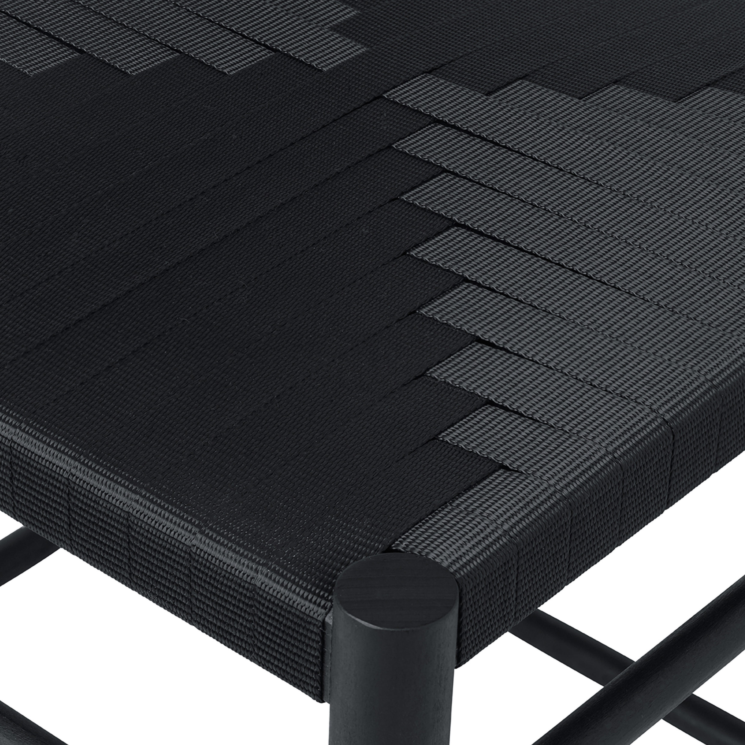 BRDR. KRÜGER // F DINING CHAIR | ASH | BLACK | BLACK WEBBING