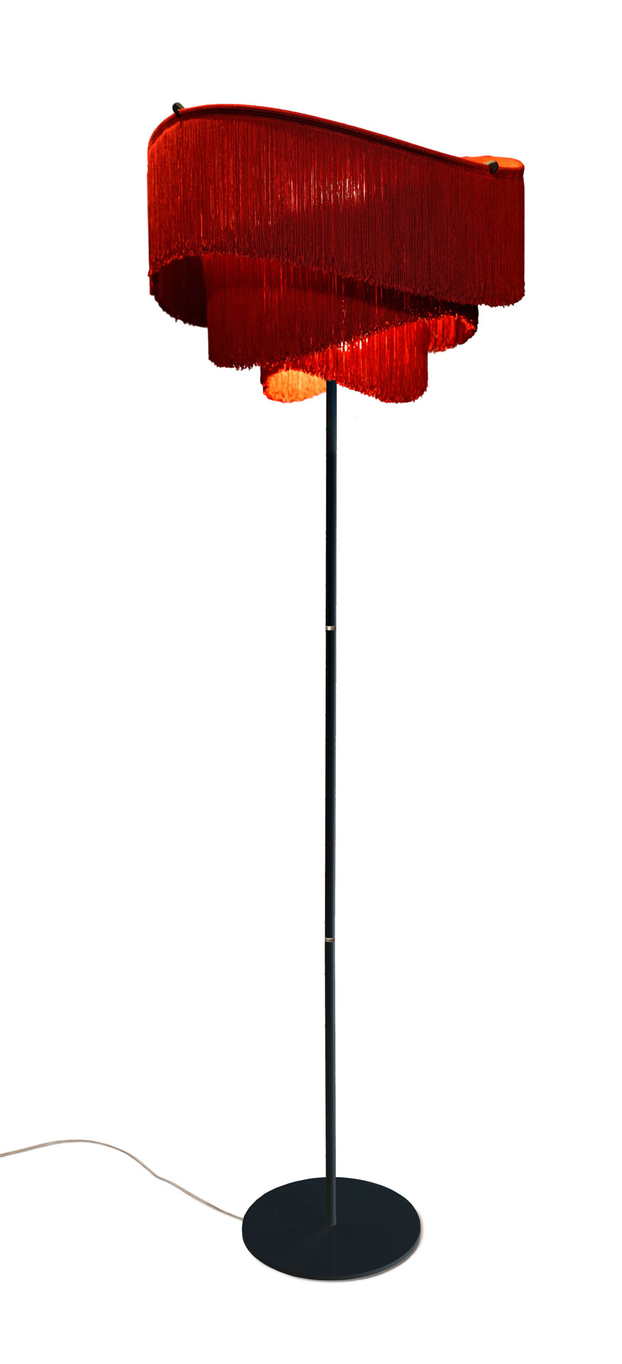 frauMaier // Maya floor - Floor lamp, red