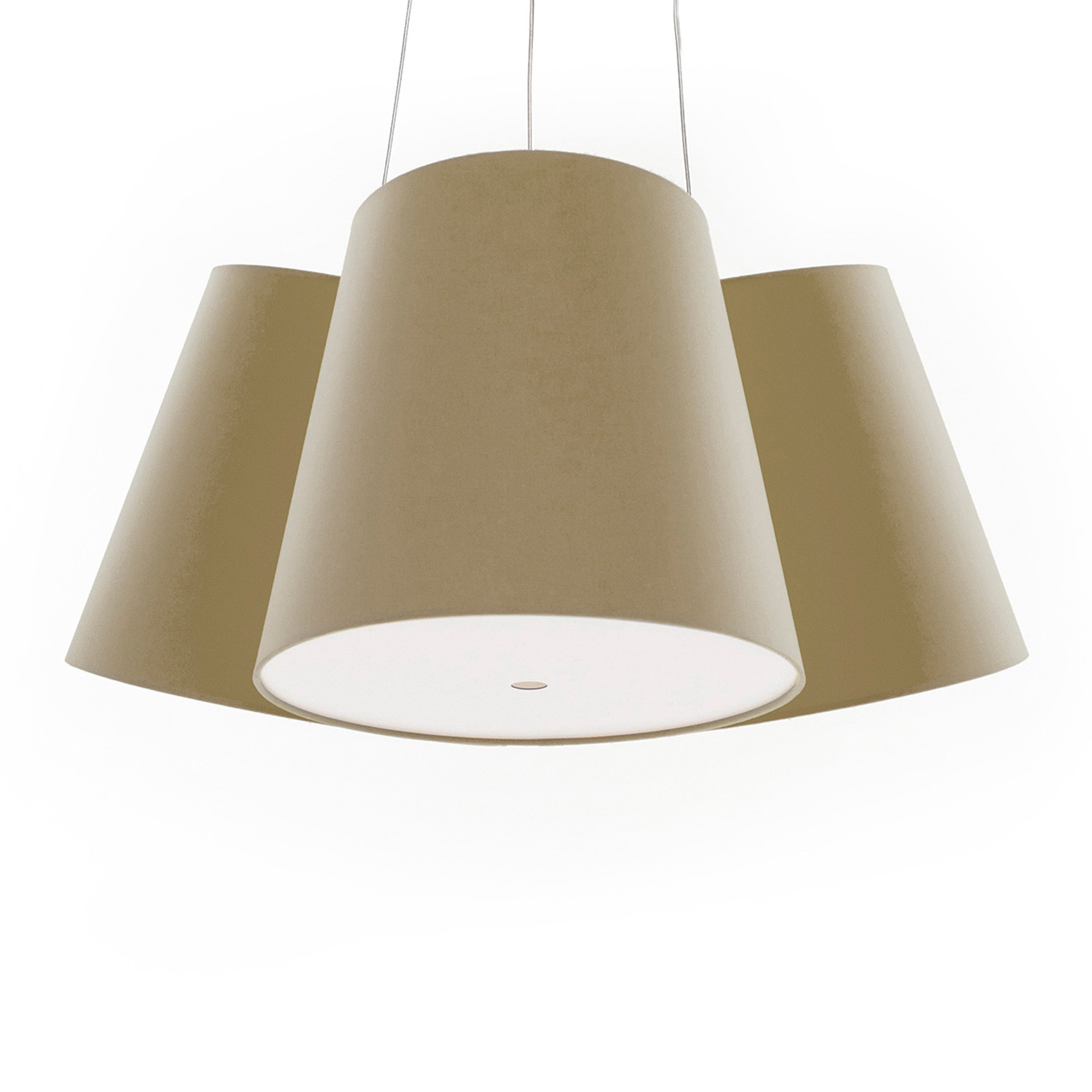 frauMaier // Cluster (3 shades) - Pendant lamp, taupe