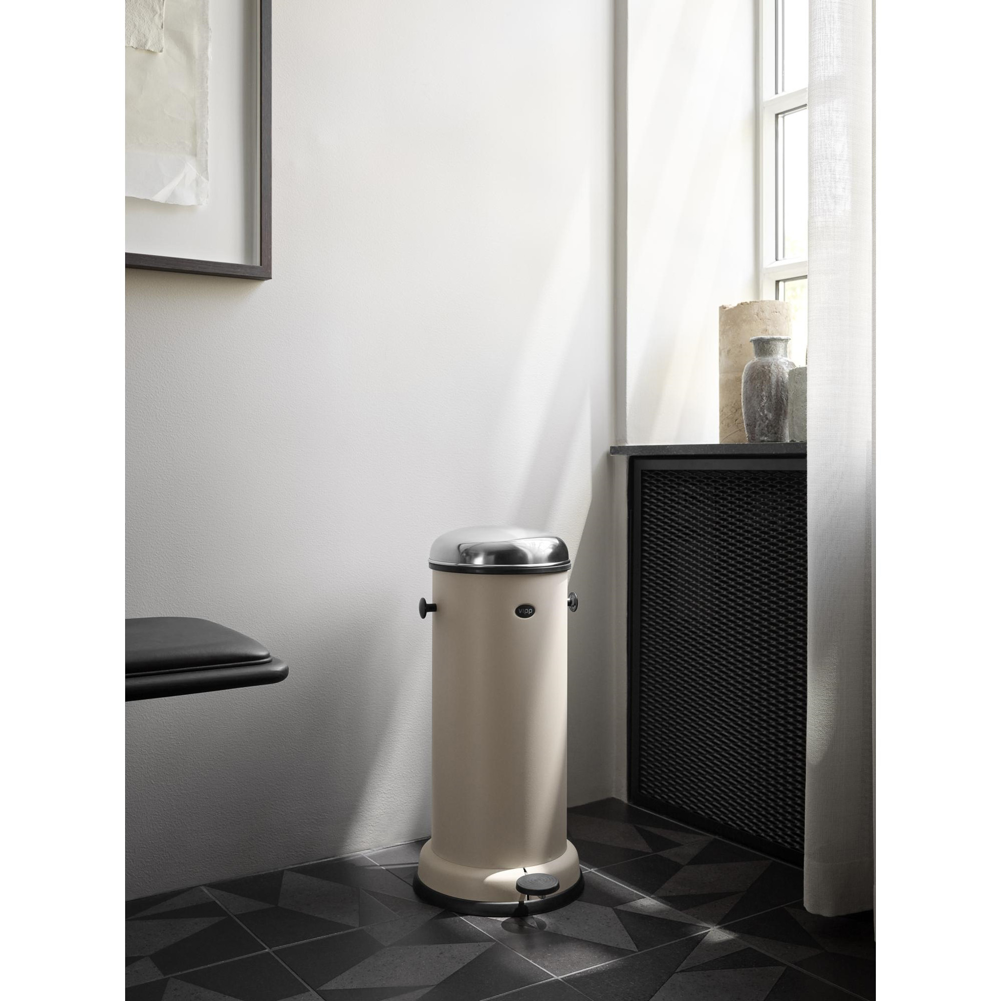 VIPP 16 // PEDAL BIN - 18 L | BEIGE