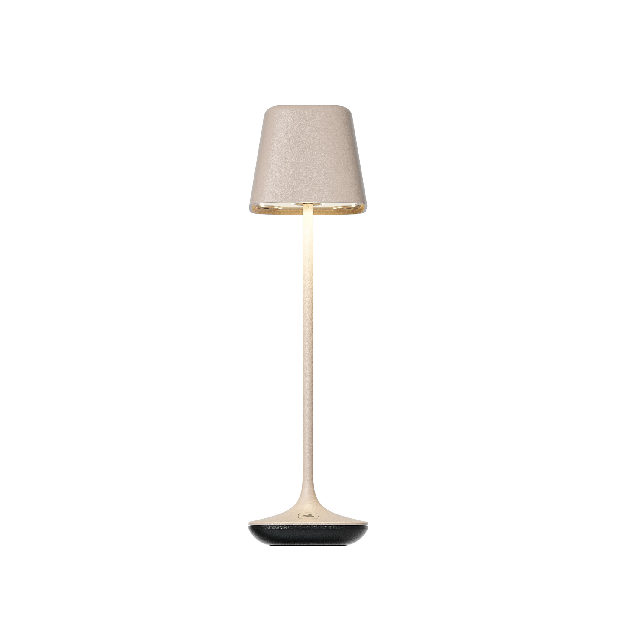 LEONARDO // CAPRI - BATTERY-POWERED TABLE LAMP | SAND