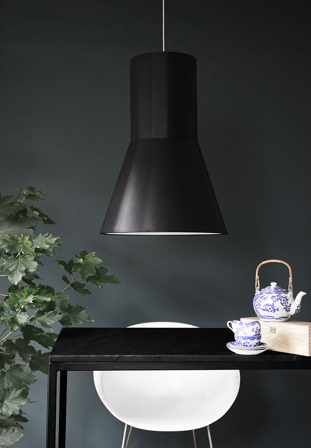 frauMaier // BigAndy black - Pendant lamp, black