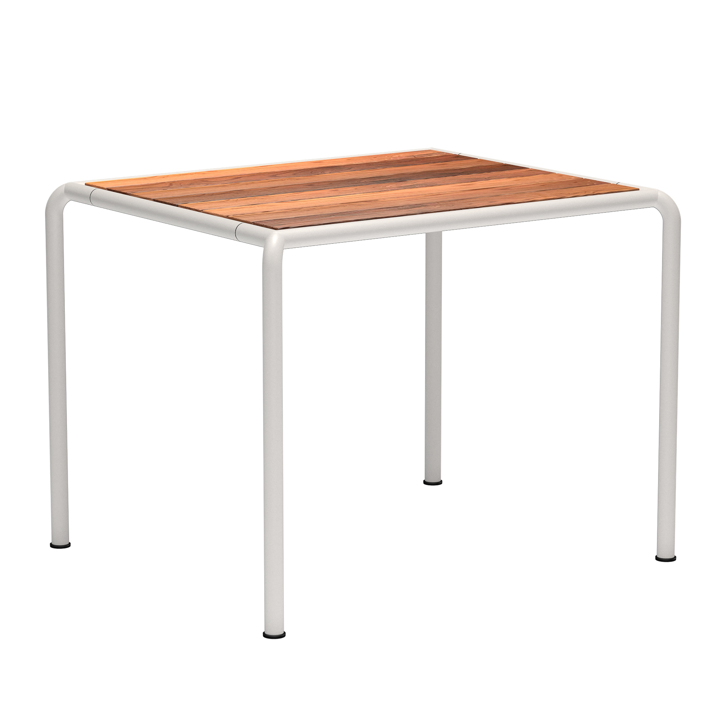 Houe // AVANTI Dining table - Outdoor dining table, 83x98cm, ash / muted white