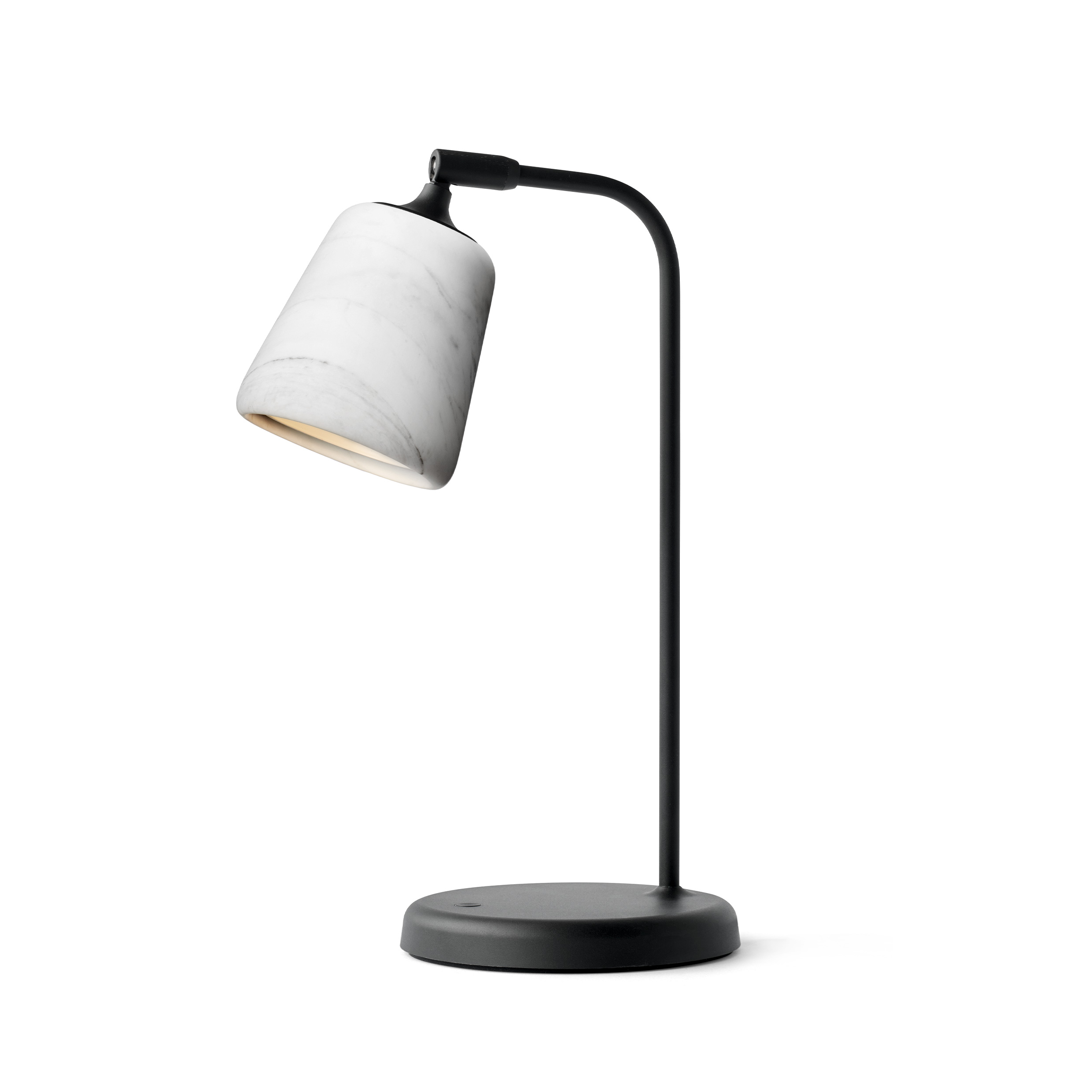 NEW WORKS // MATERIAL TABLE LAMP  - TISCHLAMPE | WHITE MARBLE | WEIß