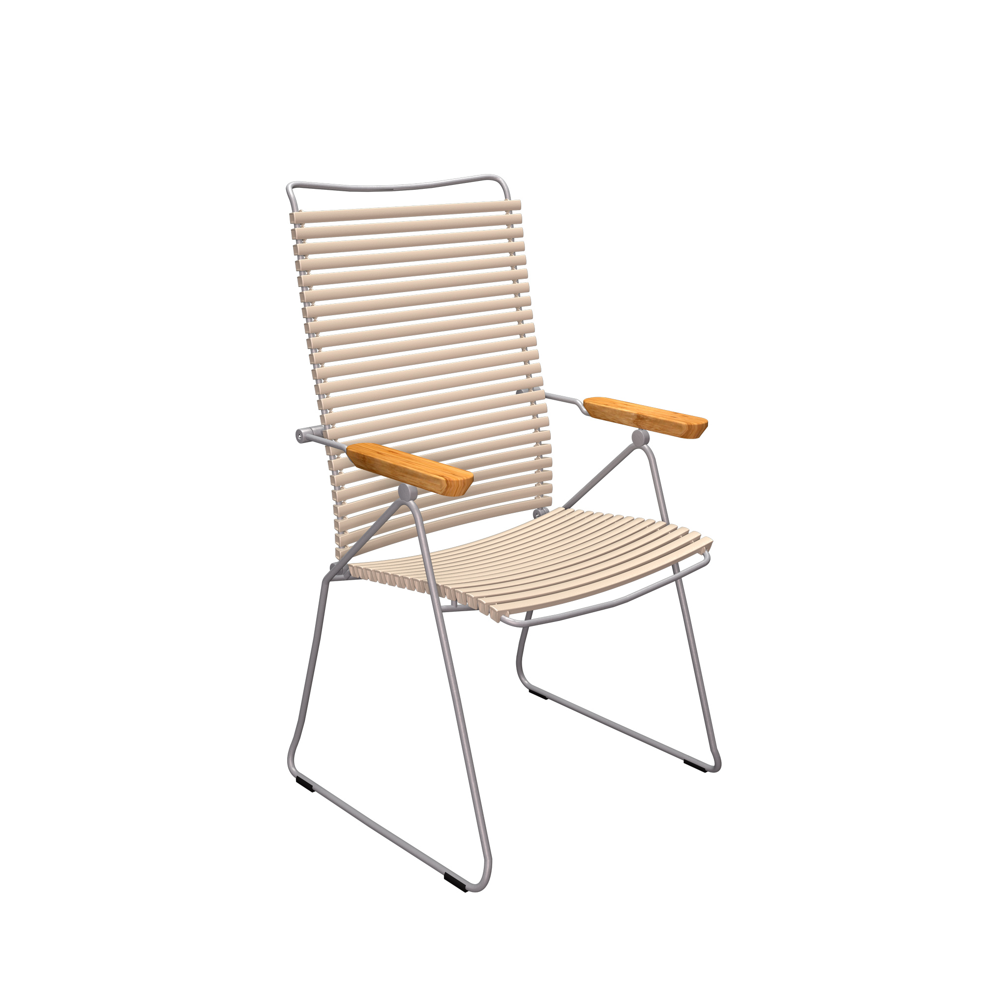 Houe // CLICK Position Chair - adjustable high-back chair, beige