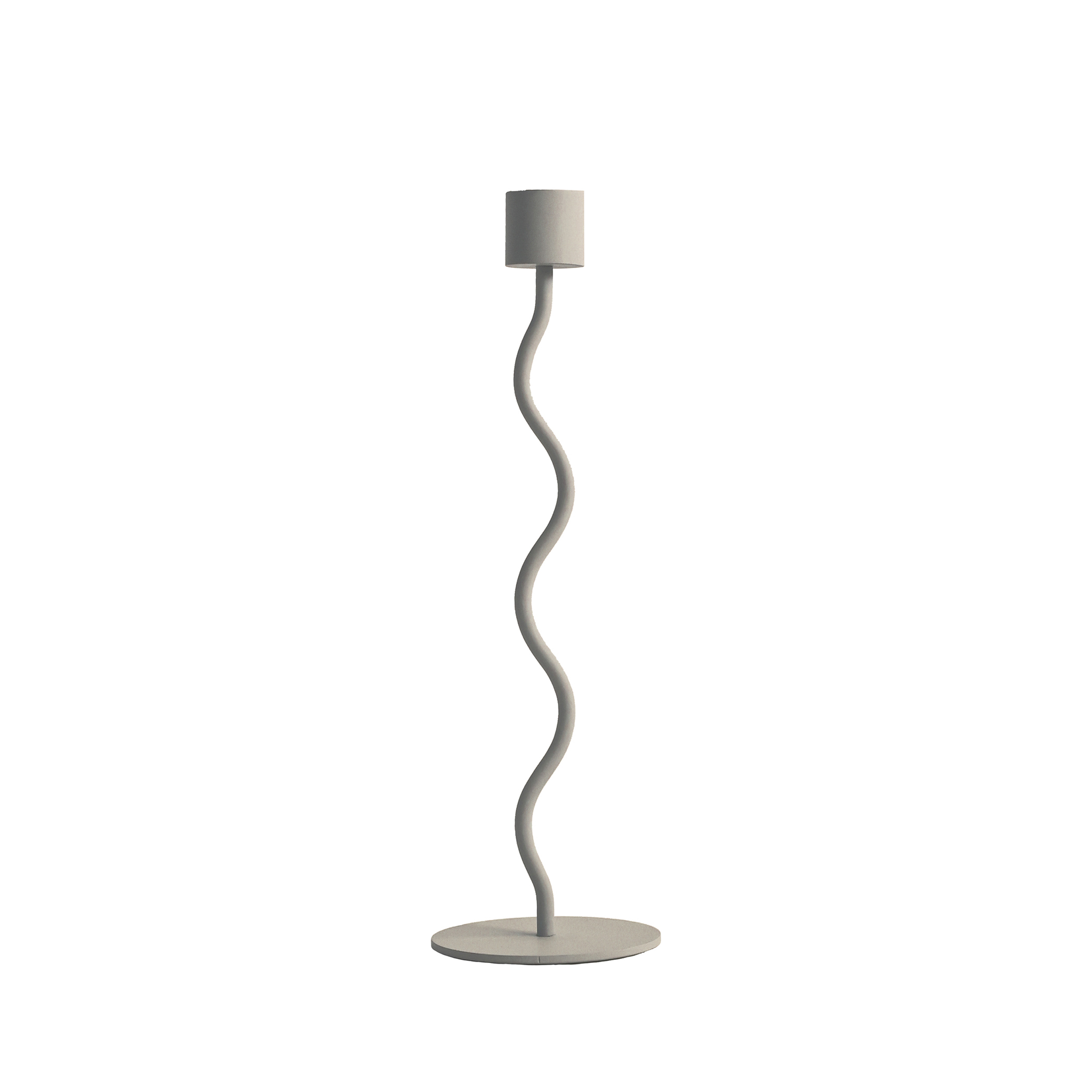 COOEE // CURVED CANDLEHOLDER - 26CM | SAND