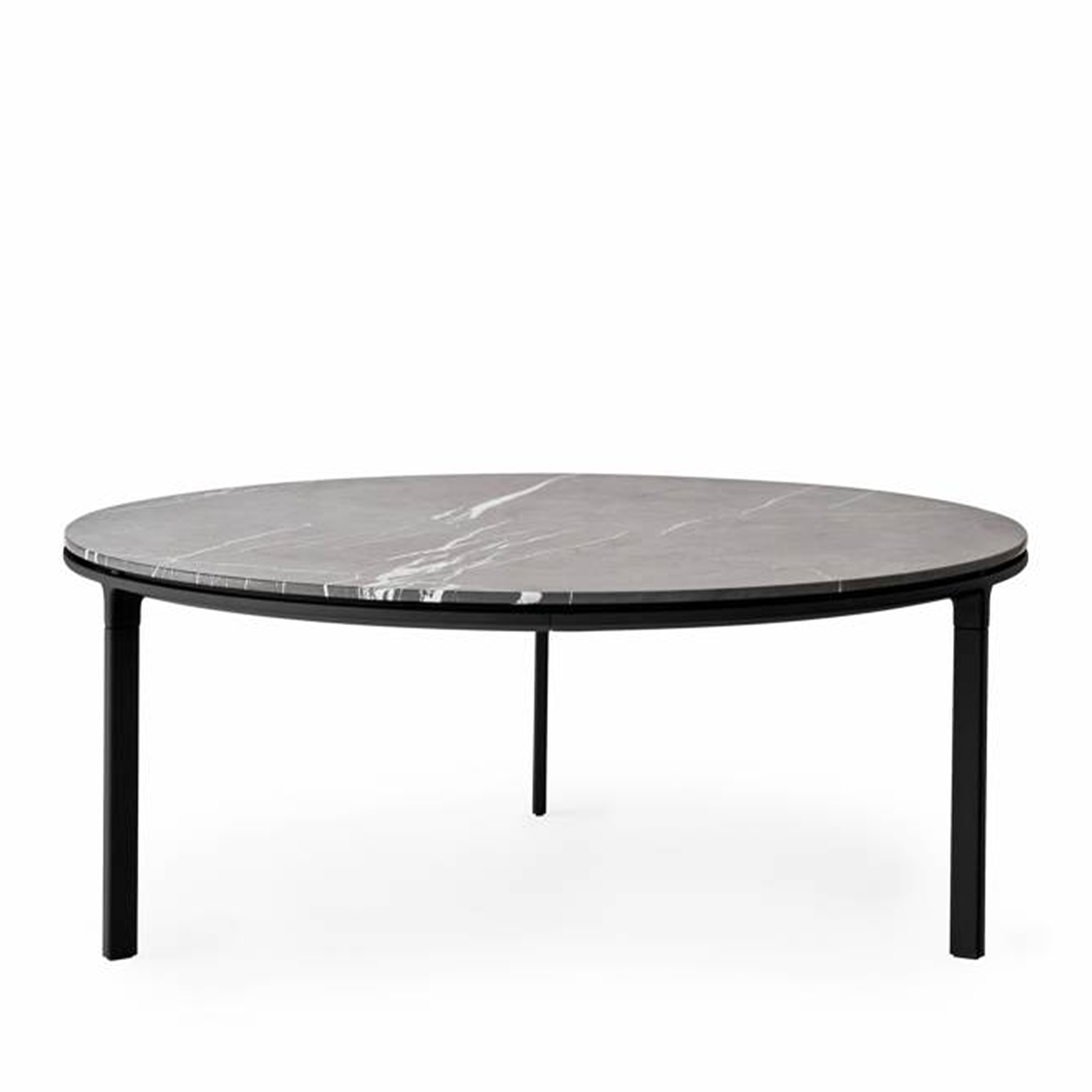 VIPP 425 // COFFEE TABLE - Ø90 MARBLE | PIETRA GREY