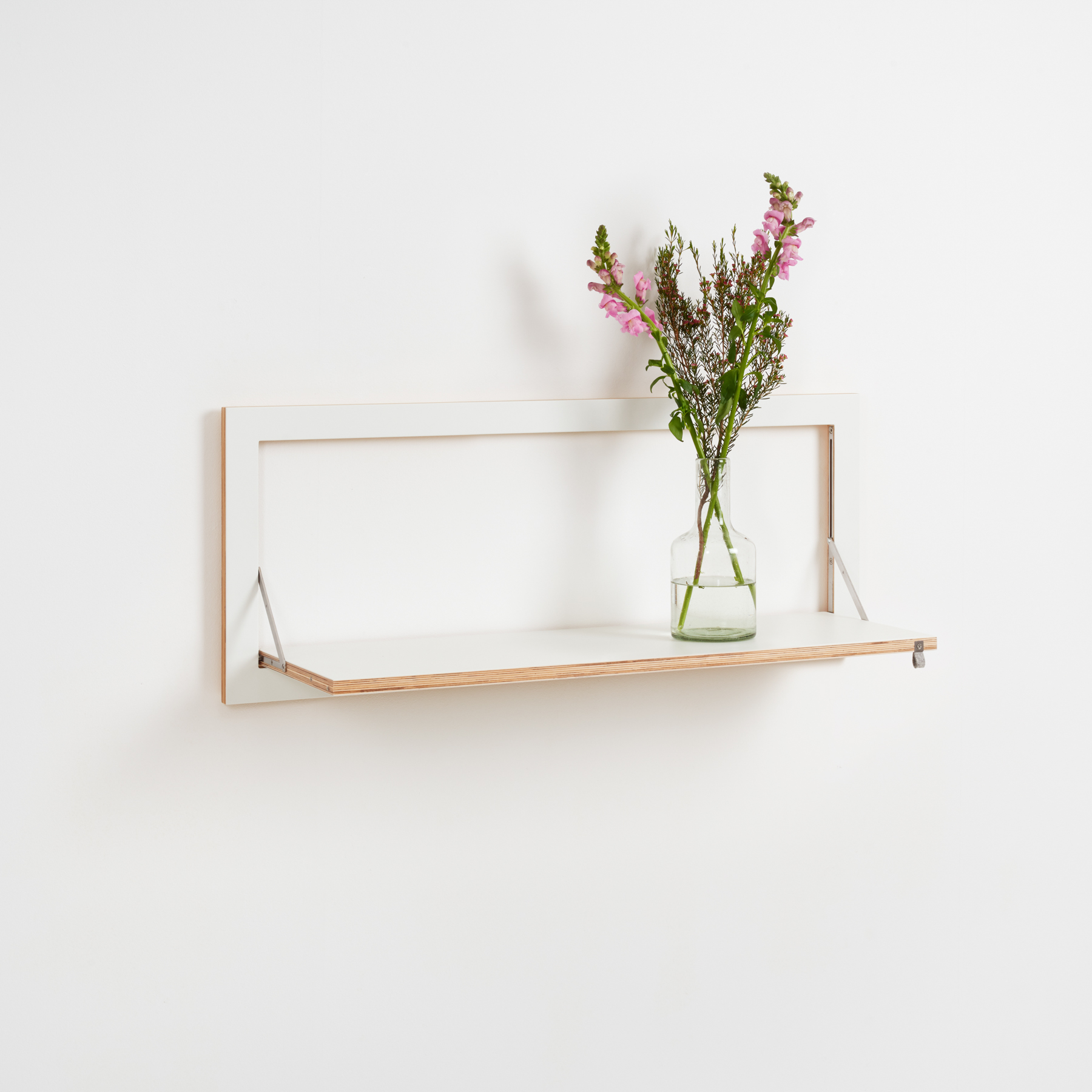 AMBIVALENZ // FLÄPPS - SHELF | 100X40-1 | WHITE