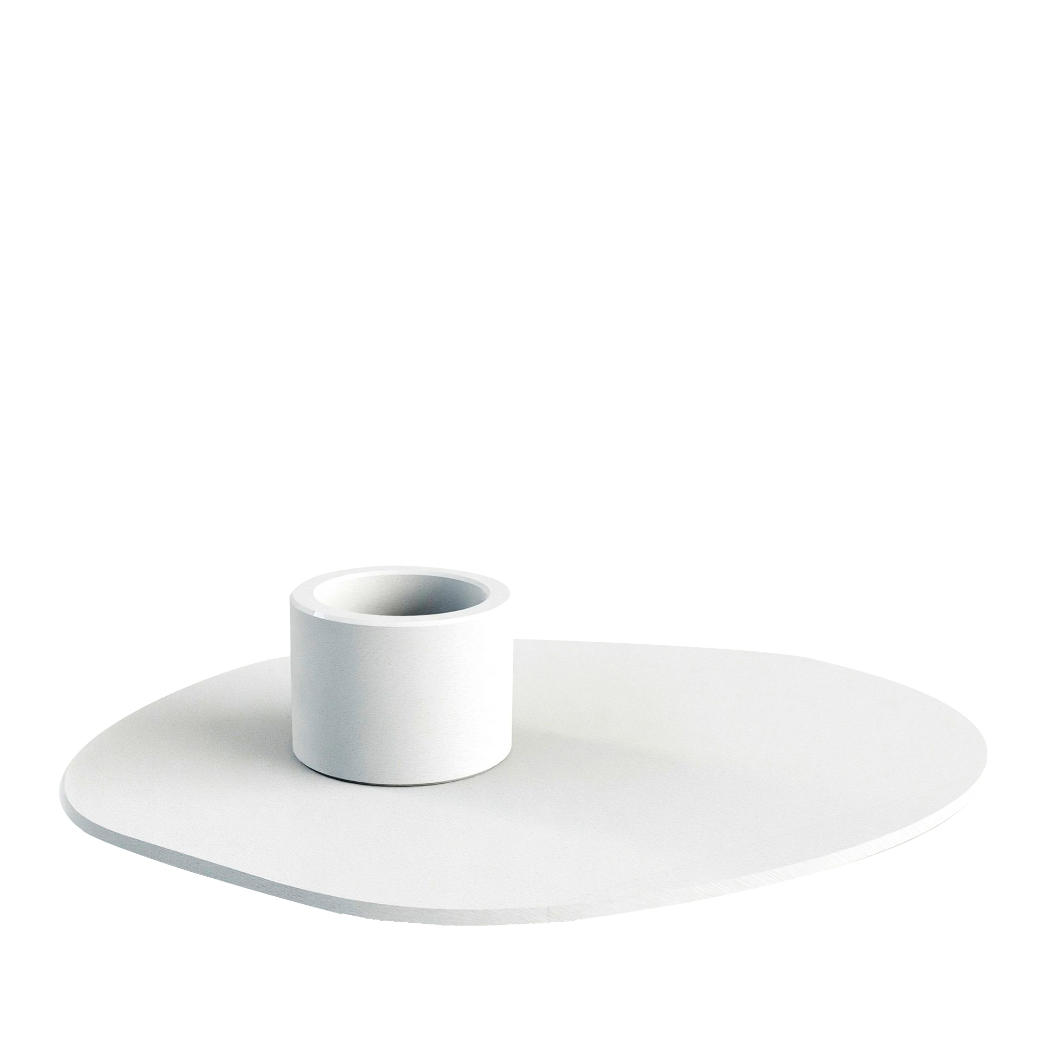 METALLBUDE // NOA S - CANDLE HOLDER - WHITE