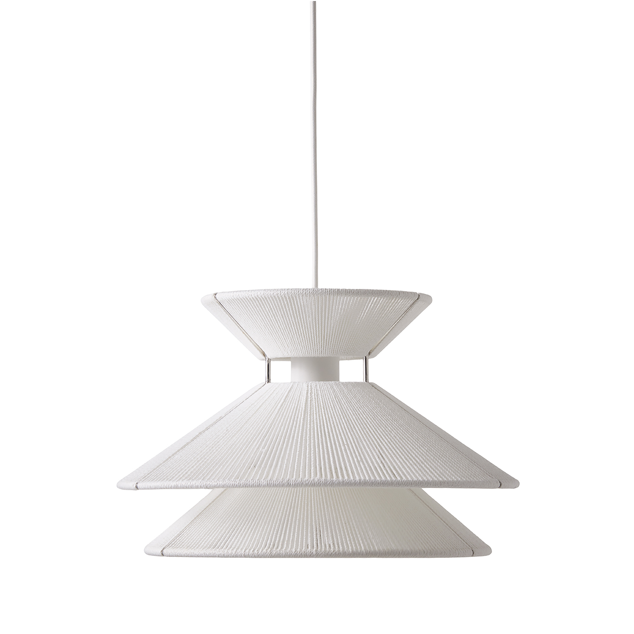 FRANDSEN // KIKU PENDANT Ø35,5 CM EU - WHITE