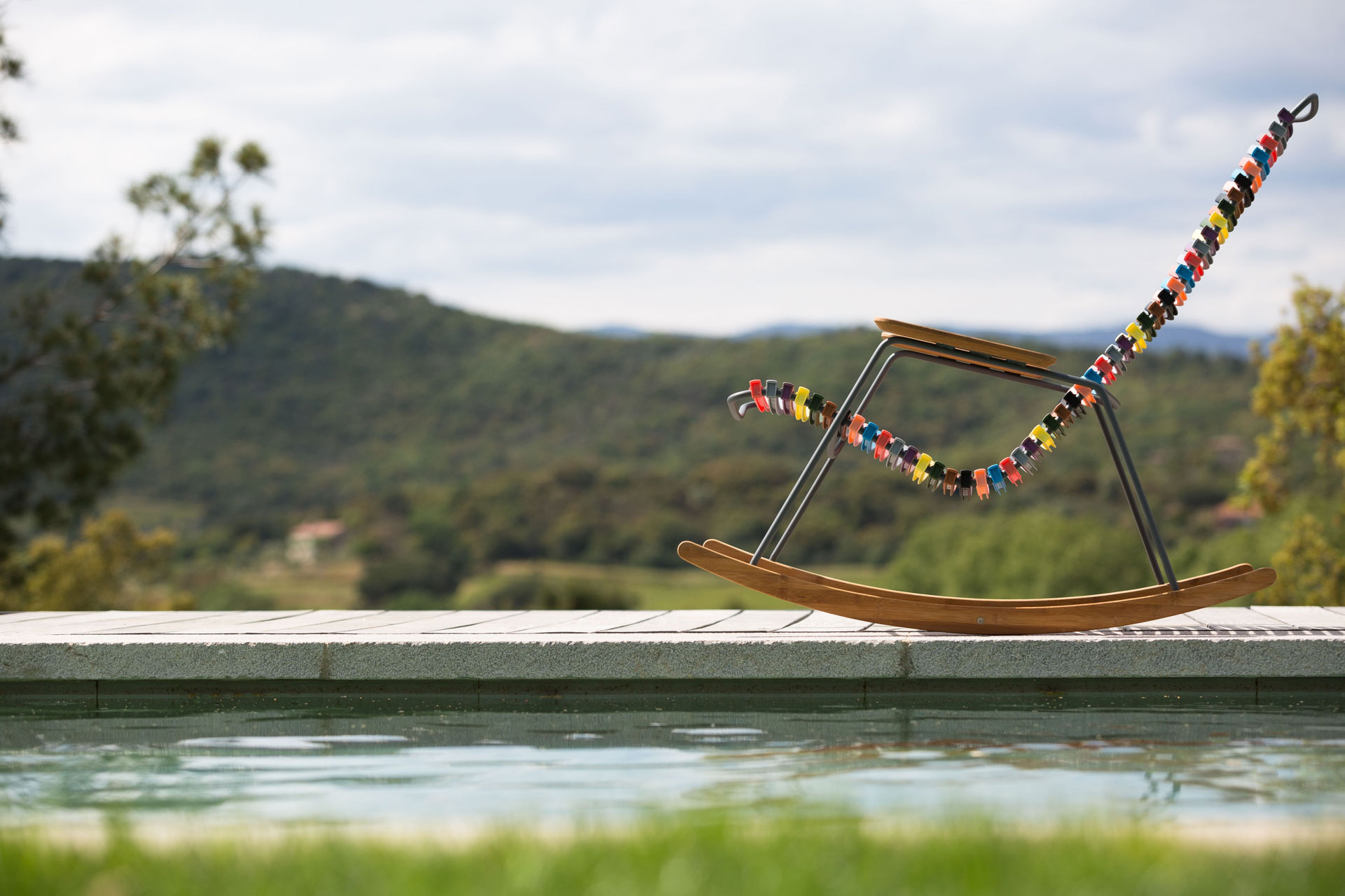 Houe // CLICK Rocking Chair - Outdoor Schaukelstuhl, Multi color 2