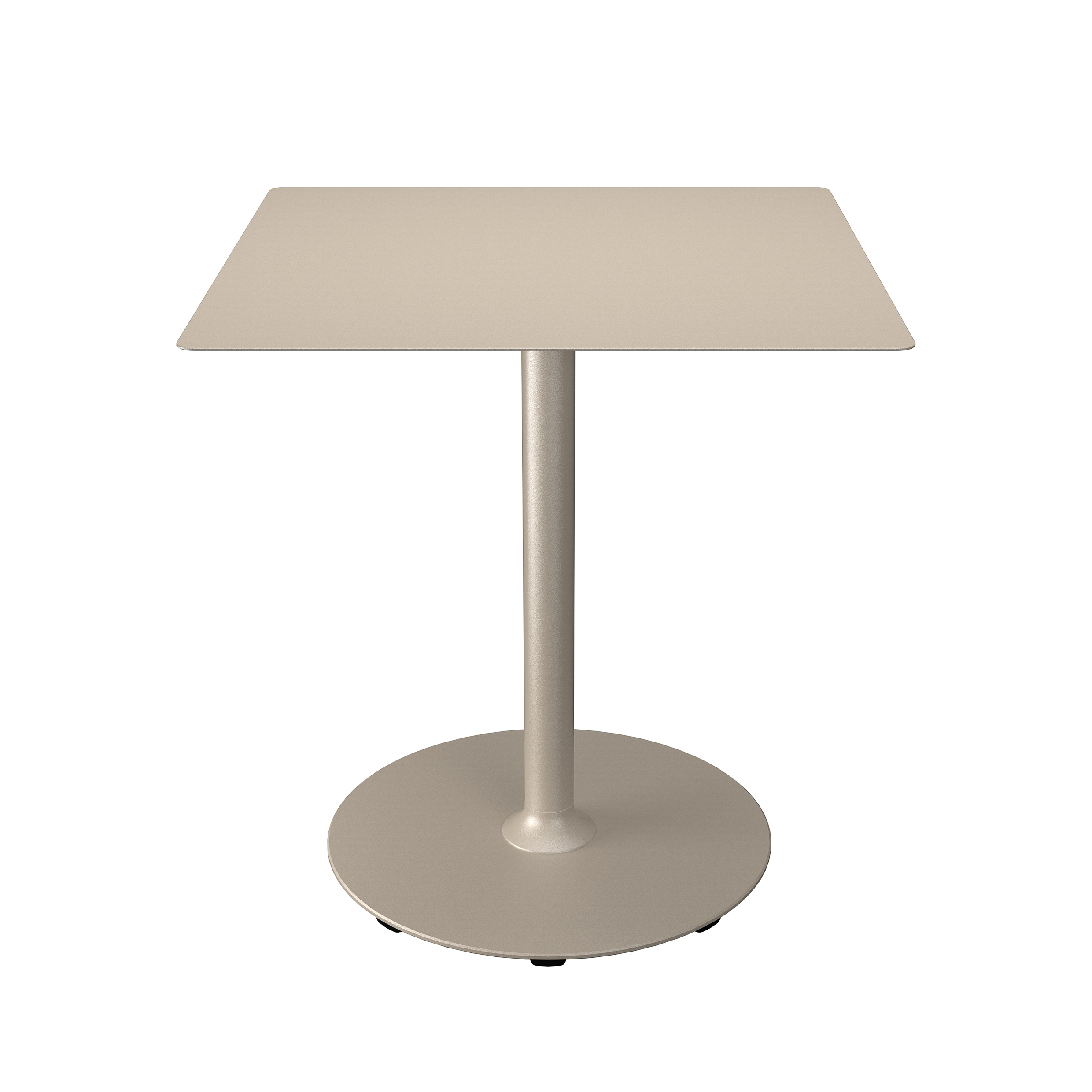 Houe // PICO Café Table - Bistro table, round base, 70x70cm, Beige