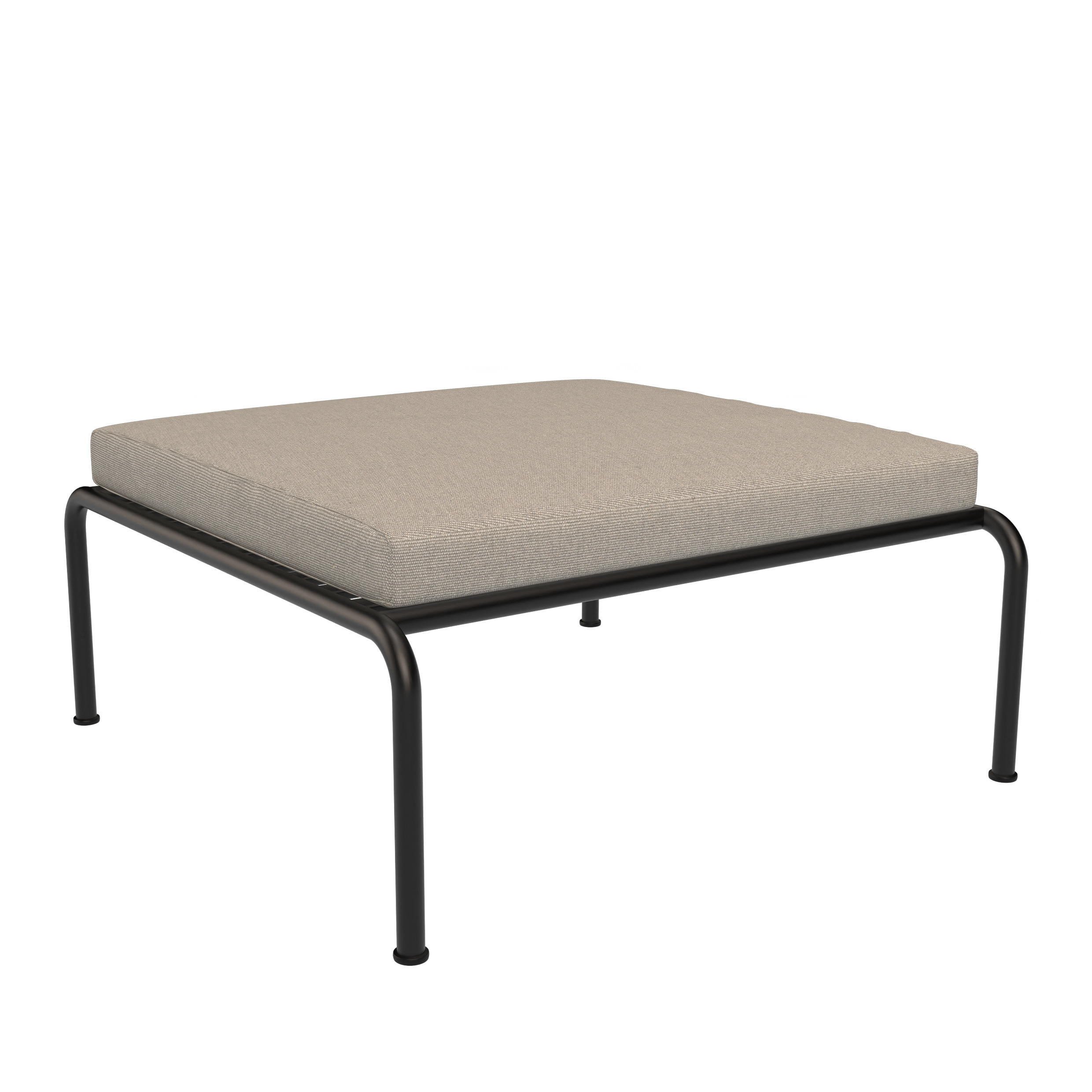 Houe // AVON Ottoman - Lounge stool, Ash / Dark grey