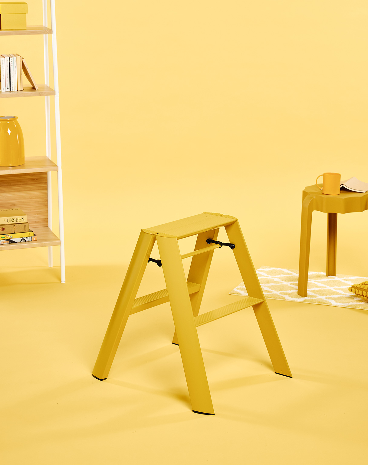 METAPHYS // LUCANO 2 STEP - STEP LADDER | 2-STEP | MUSTARD YELLOW